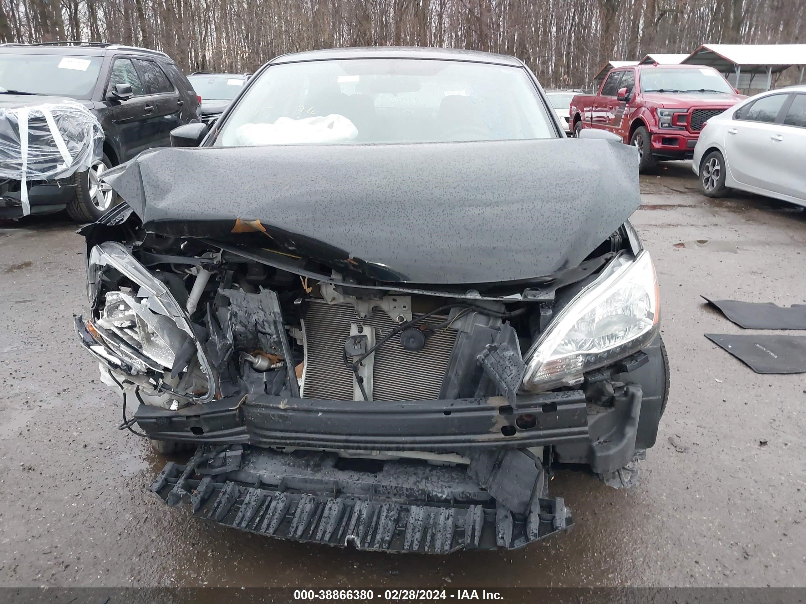 2014 Nissan Sentra S vin: 3N1AB7APXEY245326