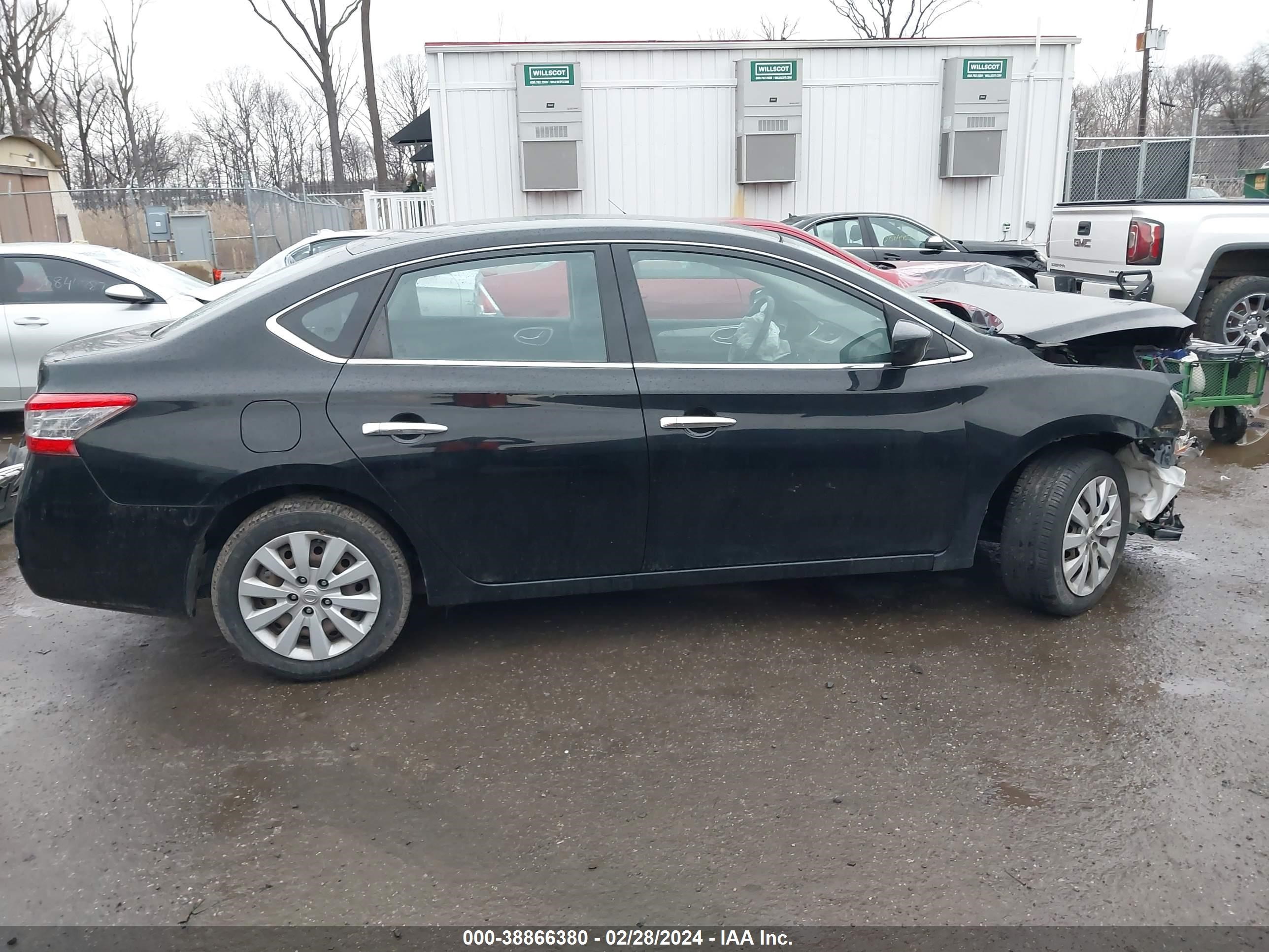 2014 Nissan Sentra S vin: 3N1AB7APXEY245326