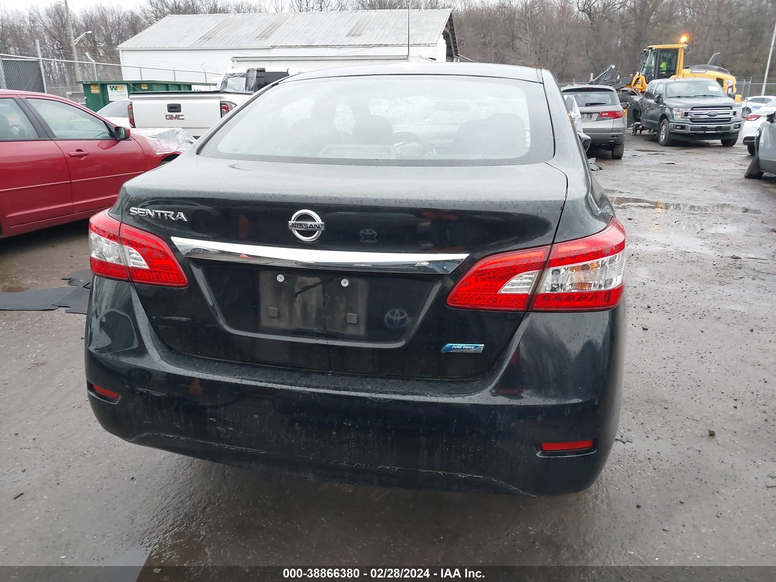 2014 Nissan Sentra S vin: 3N1AB7APXEY245326