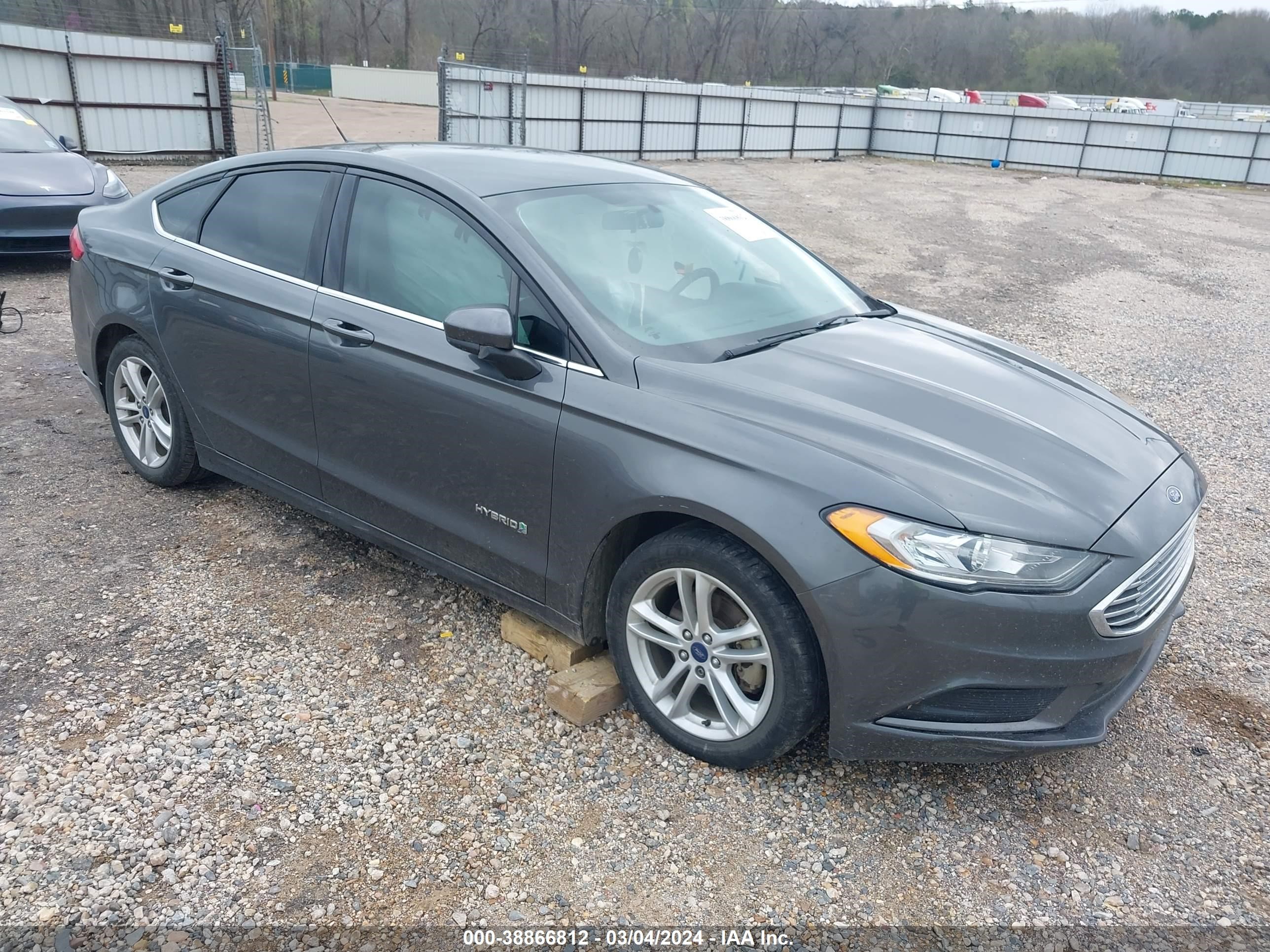 2018 Ford Fusion Hybrid Se vin: 3FA6P0LU9JR141421