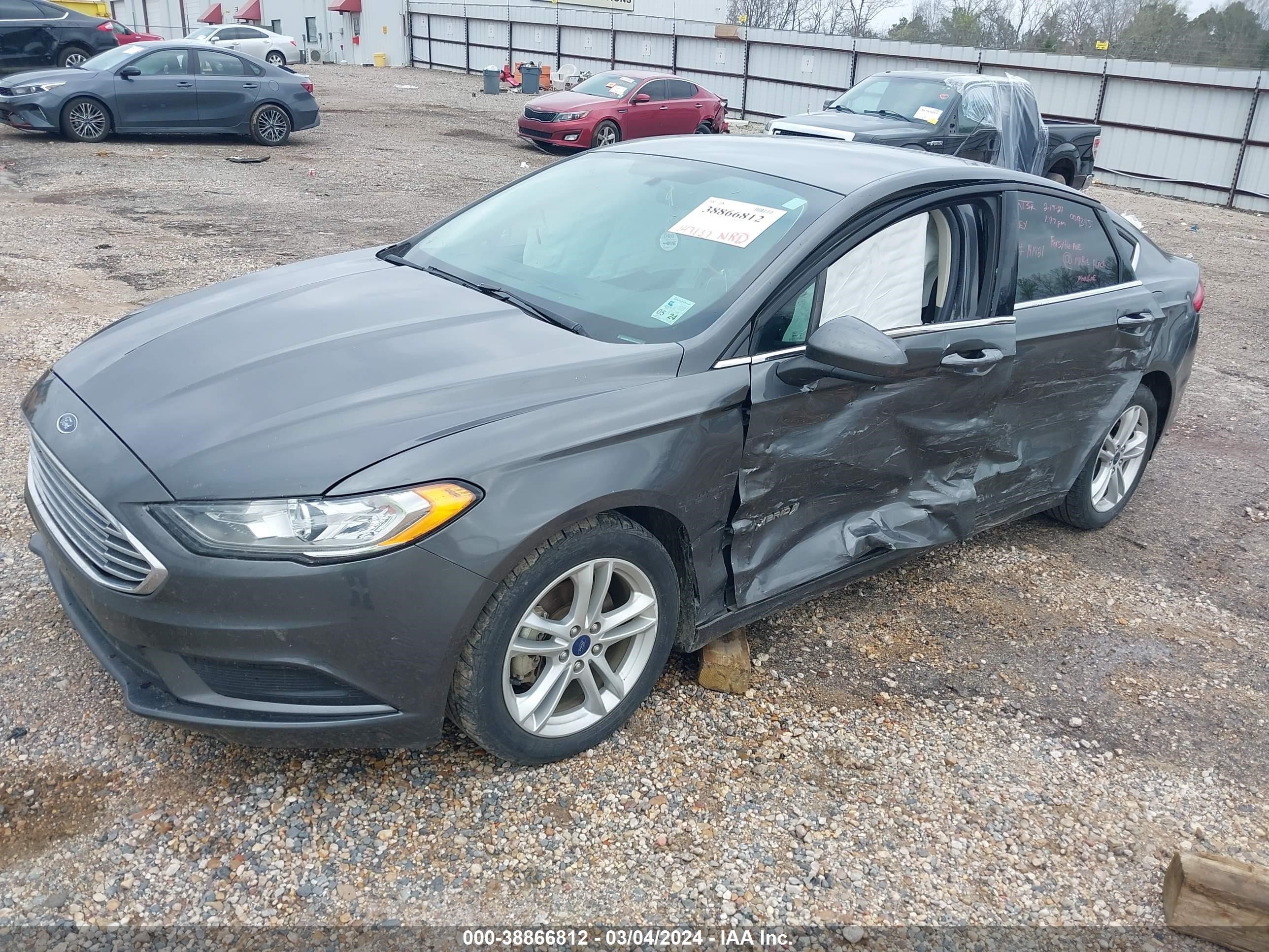 2018 Ford Fusion Hybrid Se vin: 3FA6P0LU9JR141421