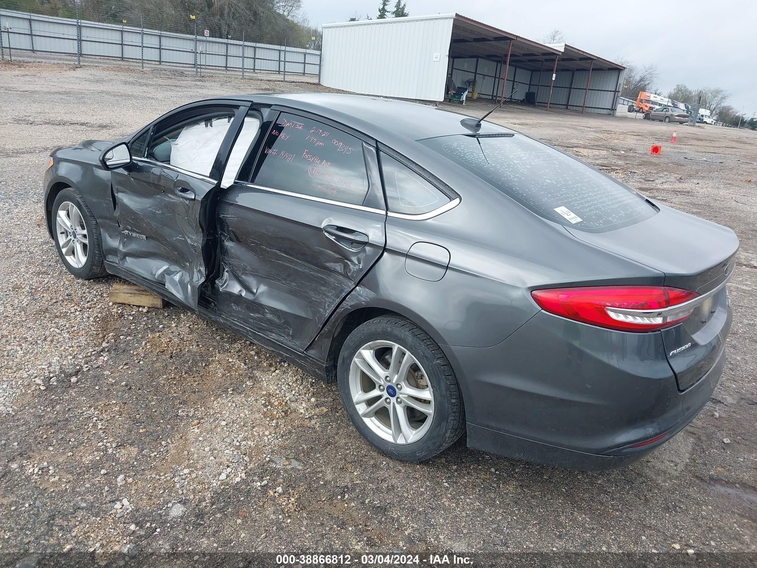 2018 Ford Fusion Hybrid Se vin: 3FA6P0LU9JR141421