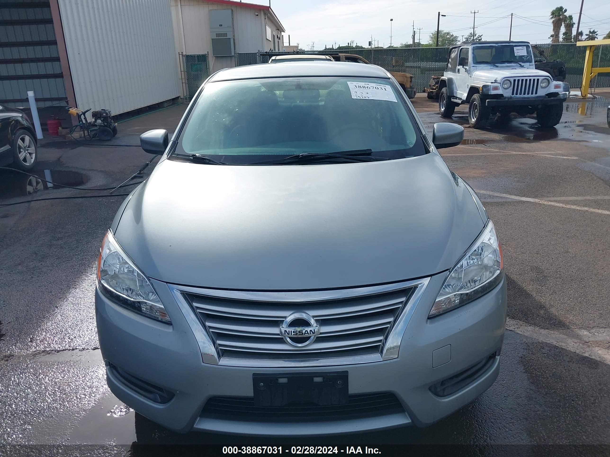 2013 Nissan Sentra Sv vin: 3N1AB7AP3DL694388