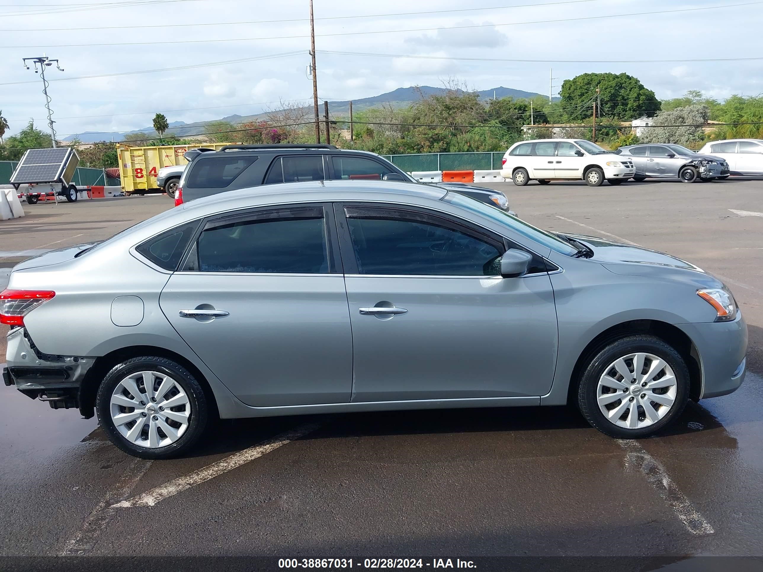 2013 Nissan Sentra Sv vin: 3N1AB7AP3DL694388