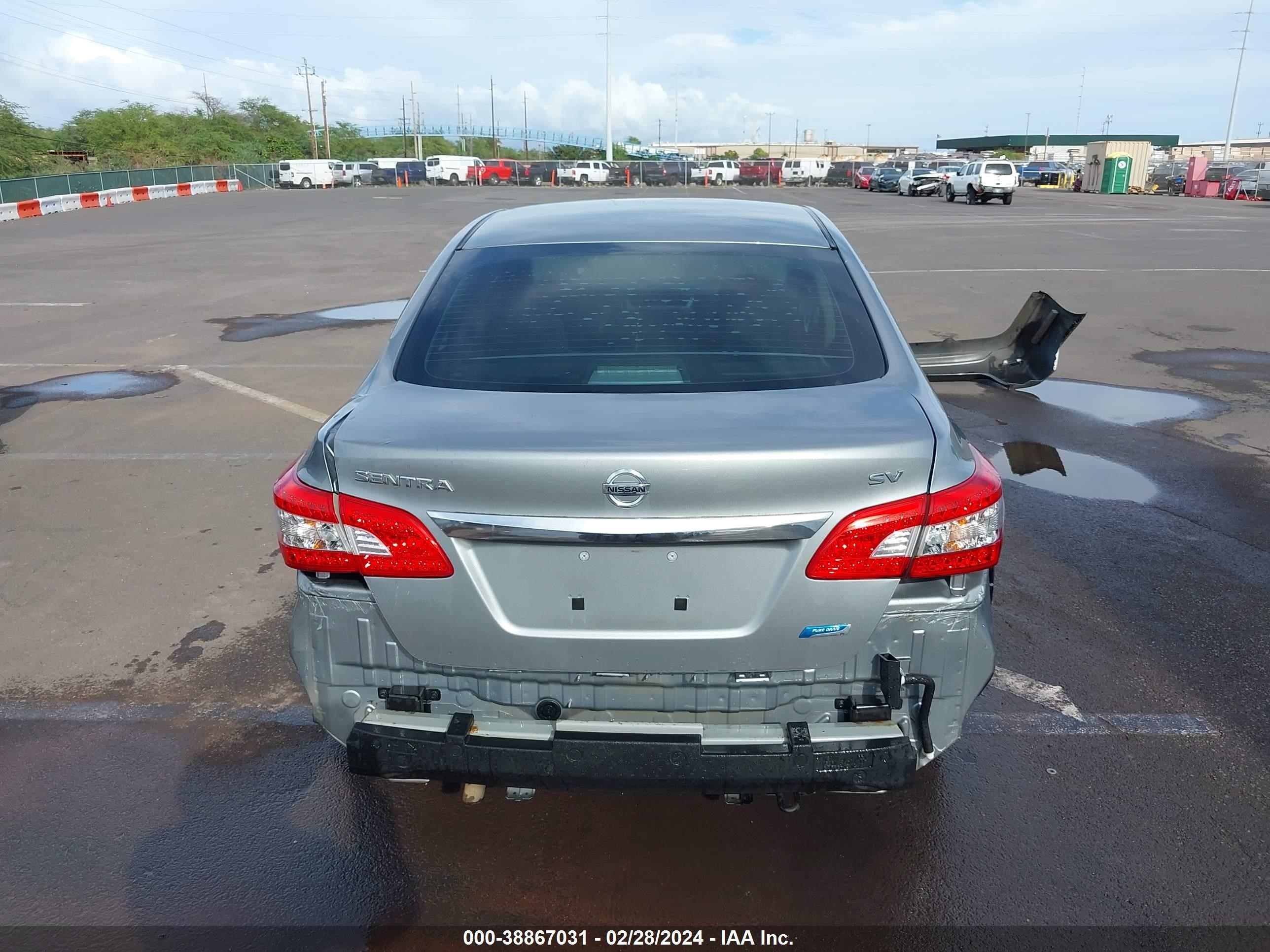 2013 Nissan Sentra Sv vin: 3N1AB7AP3DL694388