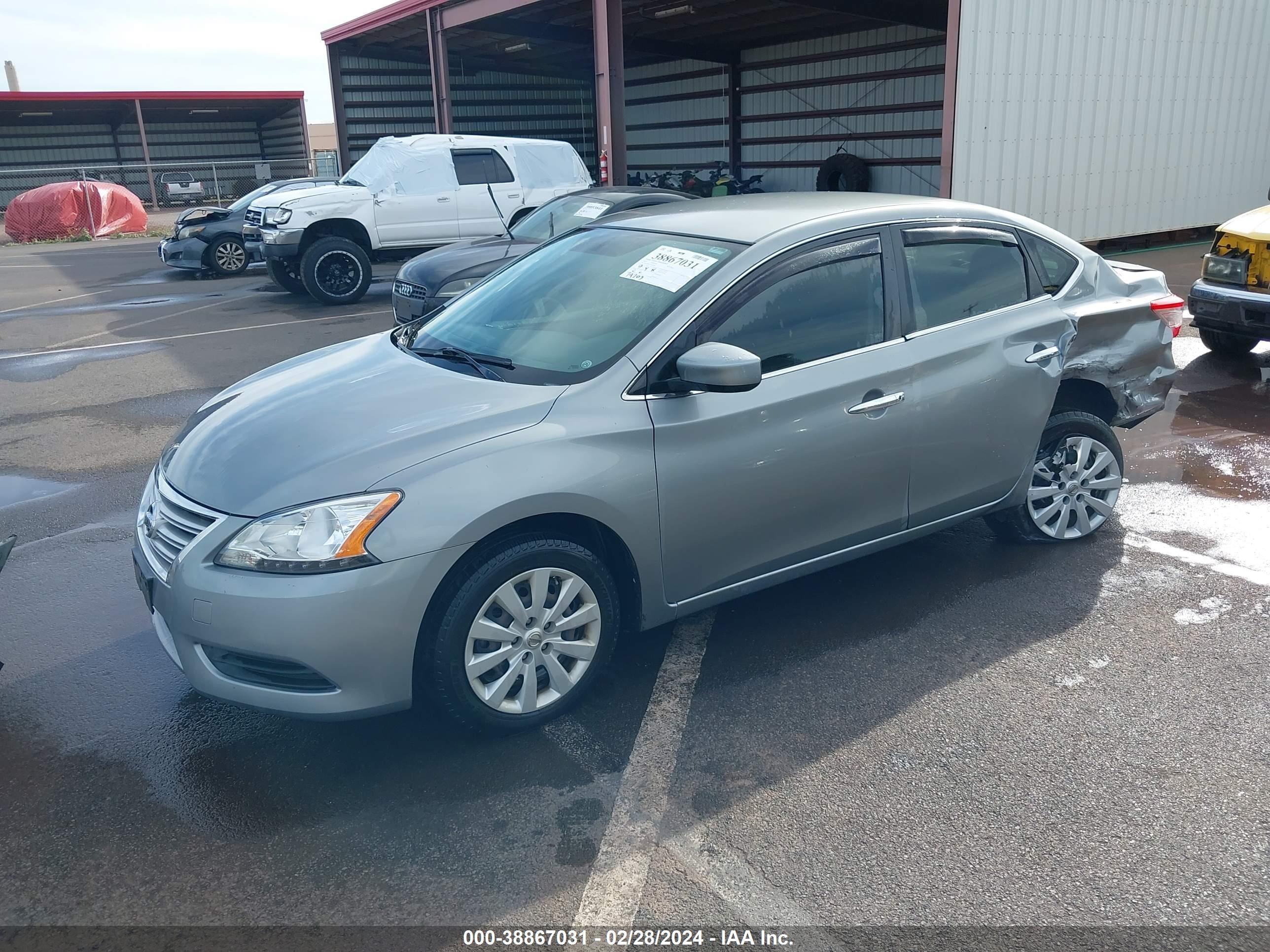 2013 Nissan Sentra Sv vin: 3N1AB7AP3DL694388