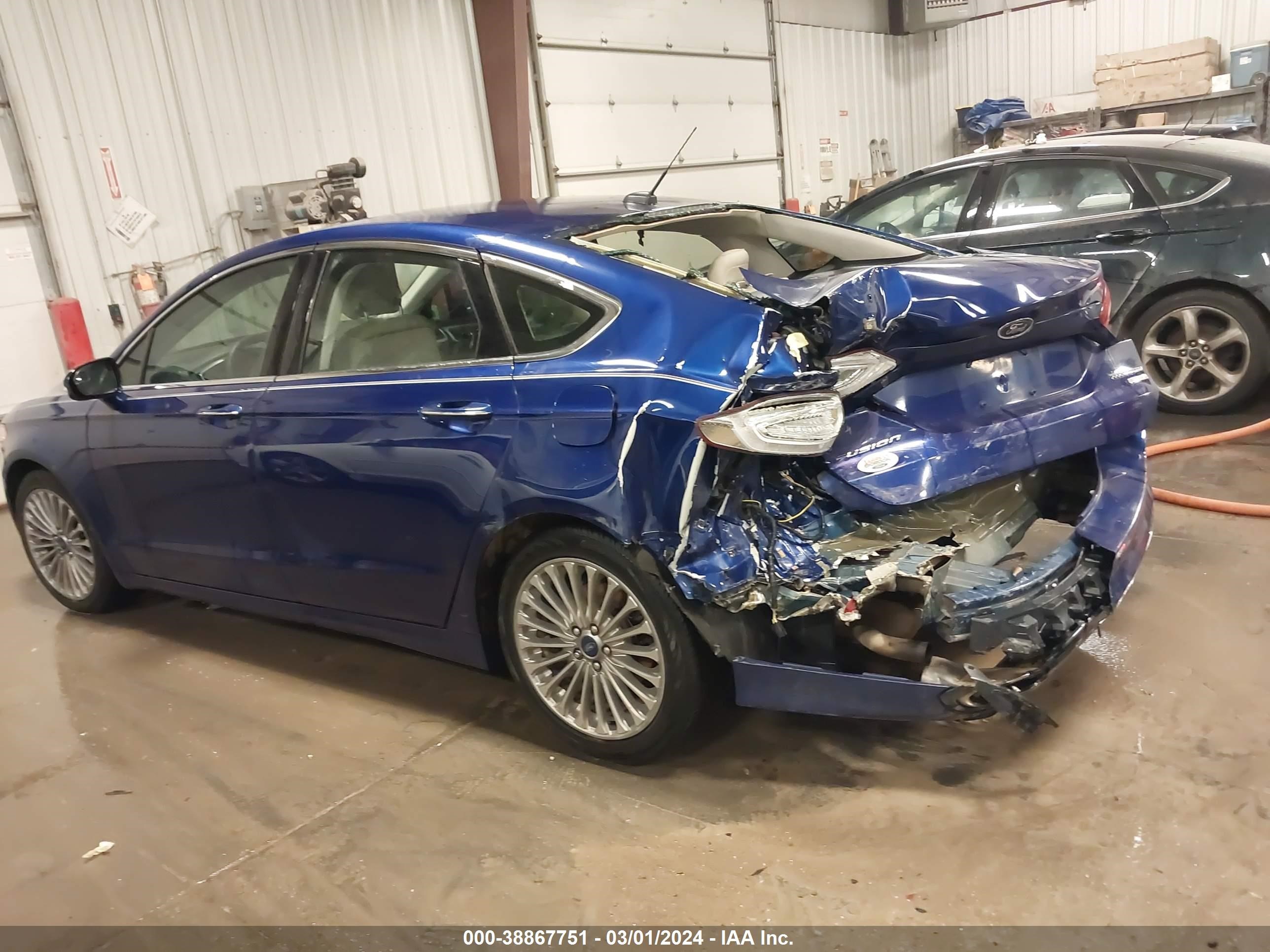 2014 Ford Fusion Titanium vin: 3FA6P0K90ER246688