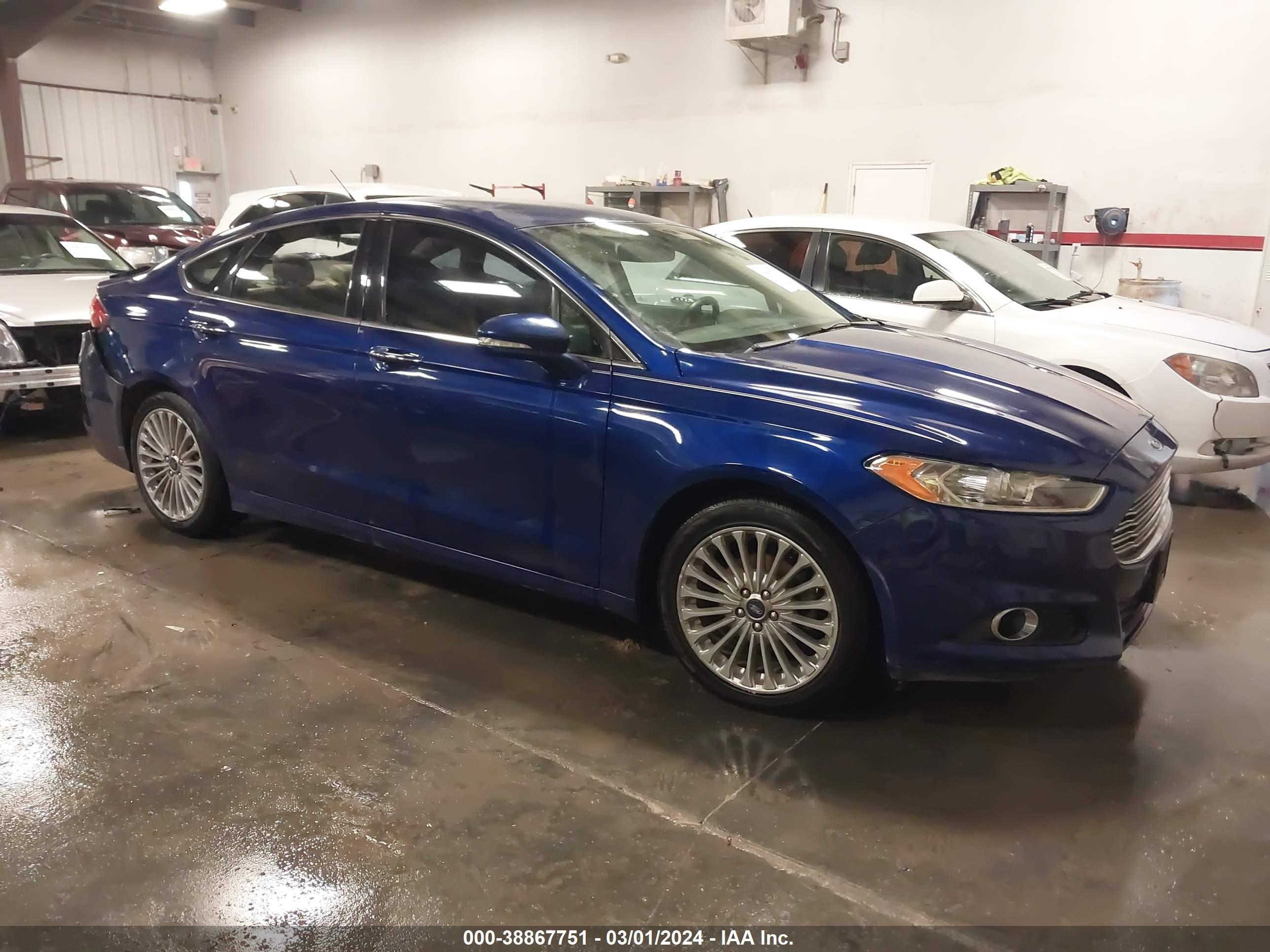 2014 Ford Fusion Titanium vin: 3FA6P0K90ER246688