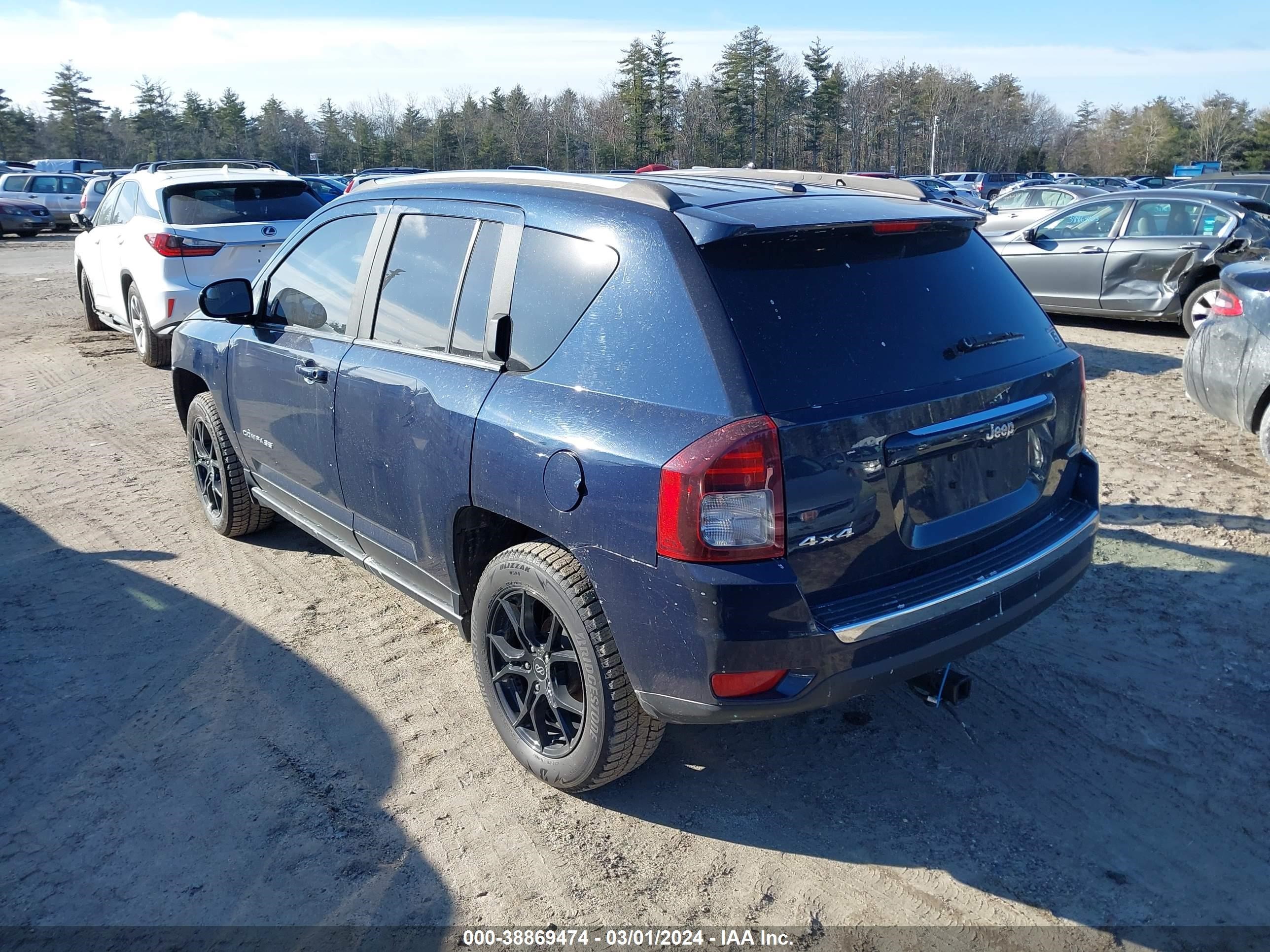 2016 Jeep Compass High Altitude Edition vin: 1C4NJDEB5GD746872