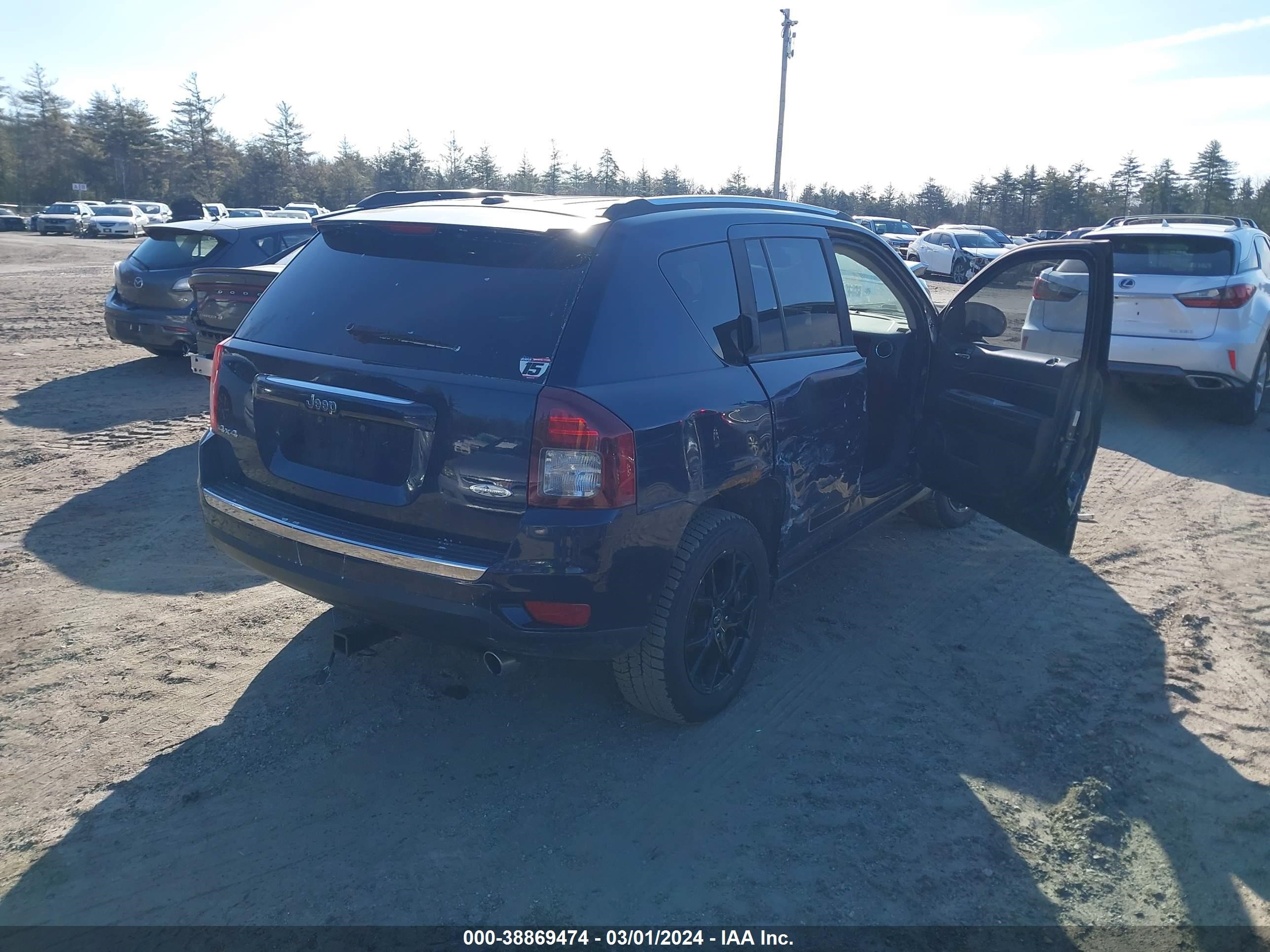 2016 Jeep Compass High Altitude Edition vin: 1C4NJDEB5GD746872