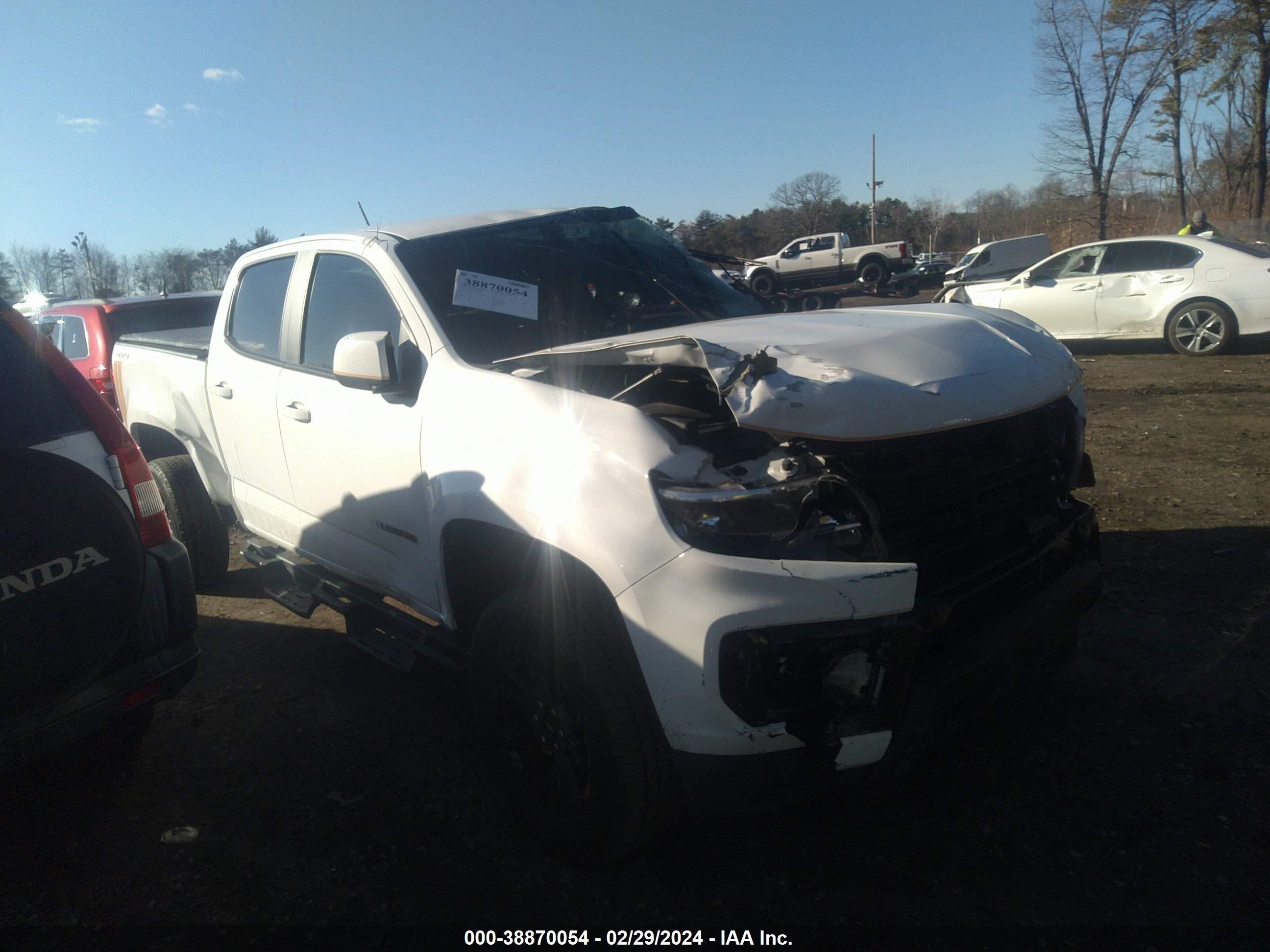 2022 Chevrolet Colorado 4Wd Long Box Lt vin: 1GCGTCENXN1110146