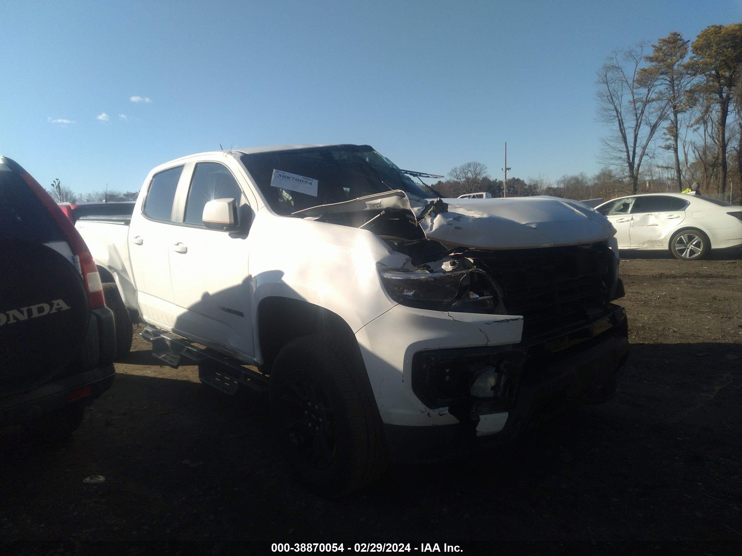 2022 Chevrolet Colorado 4Wd Long Box Lt vin: 1GCGTCENXN1110146