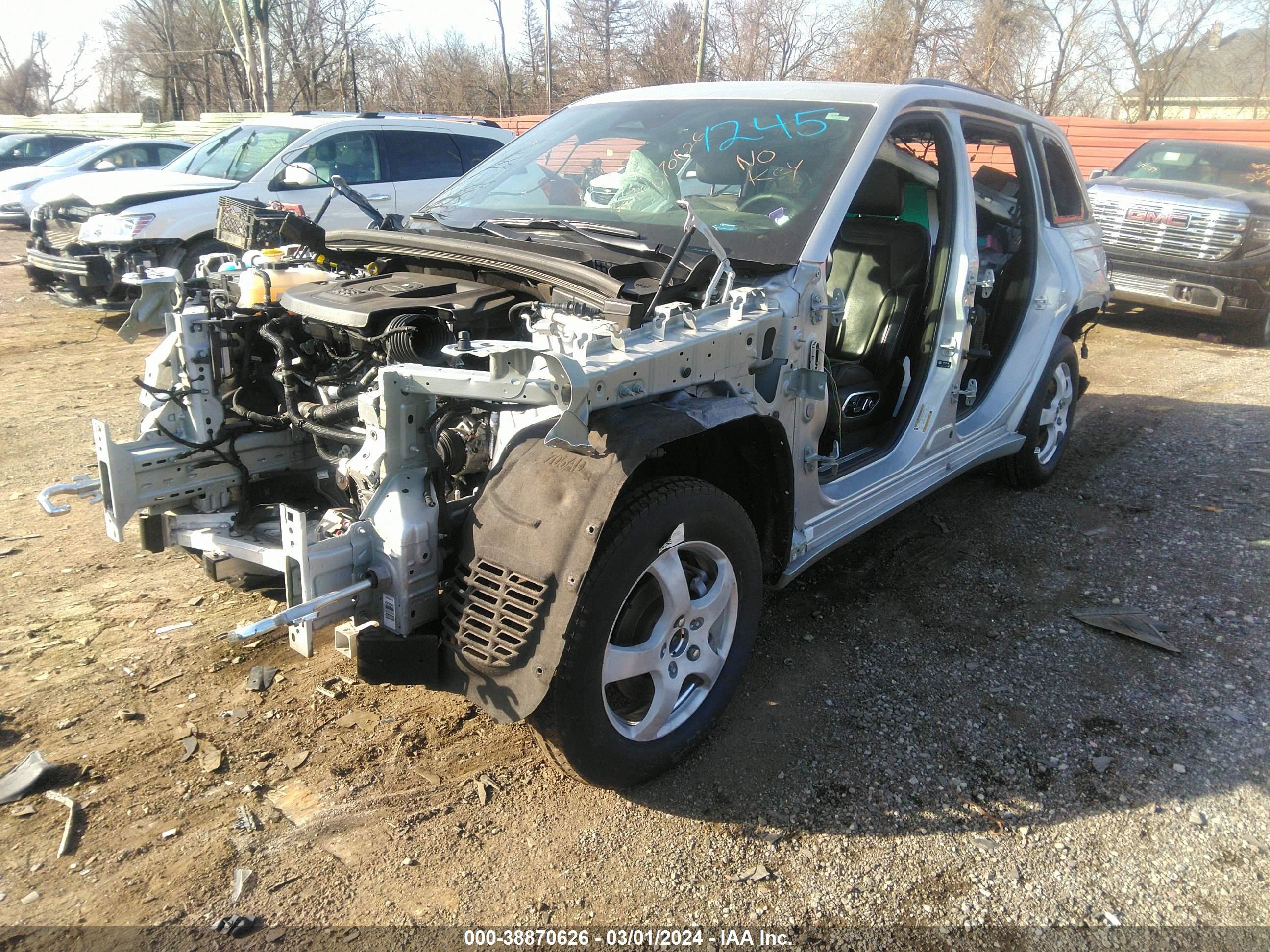 2022 Jeep Grand Cherokee Overland 4X4 vin: 1C4RJHDG1N8561245