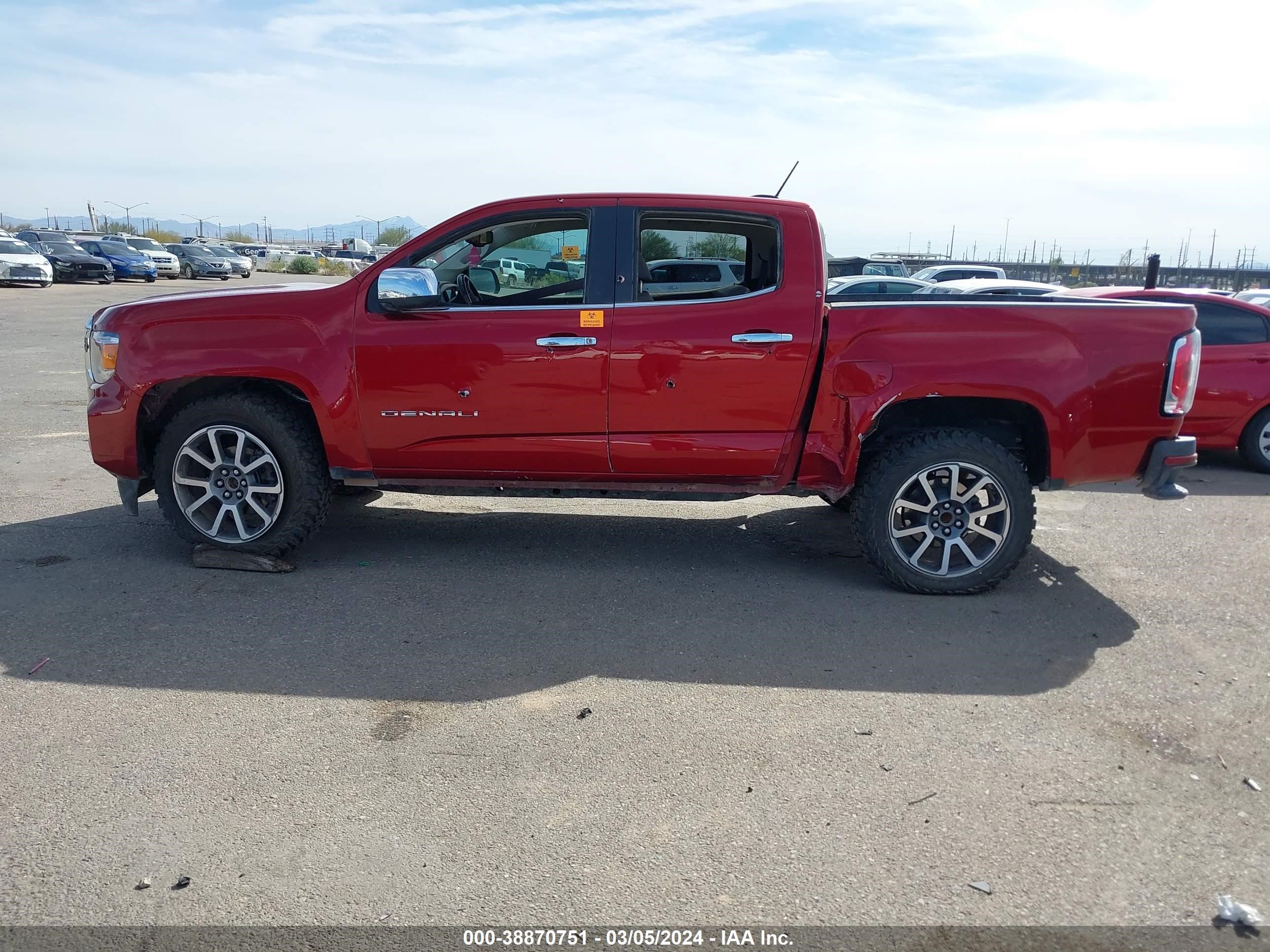 2021 GMC Canyon 4Wd Short Box Denali vin: 1GTG6EEN4M1271108