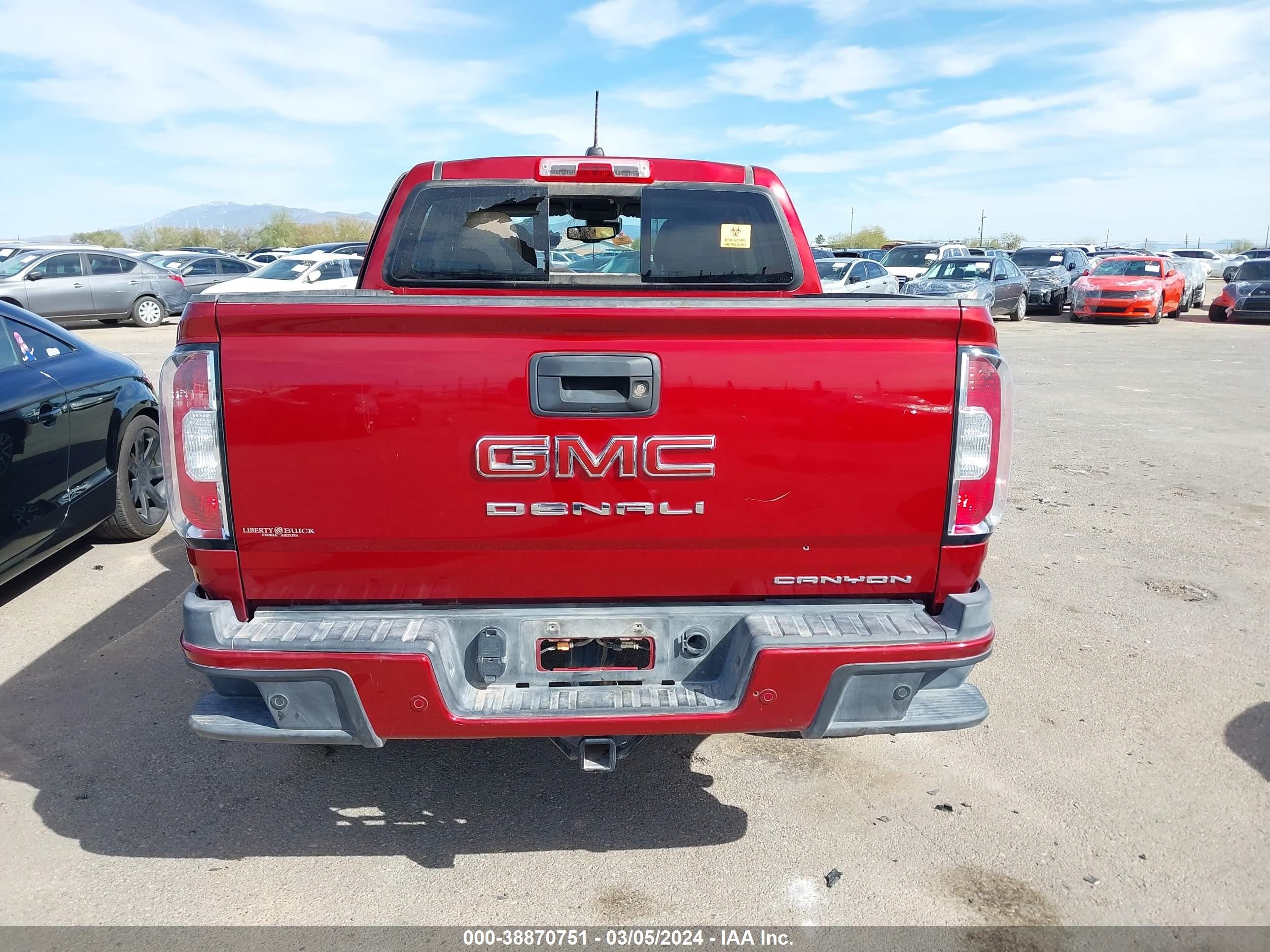 2021 GMC Canyon 4Wd Short Box Denali vin: 1GTG6EEN4M1271108