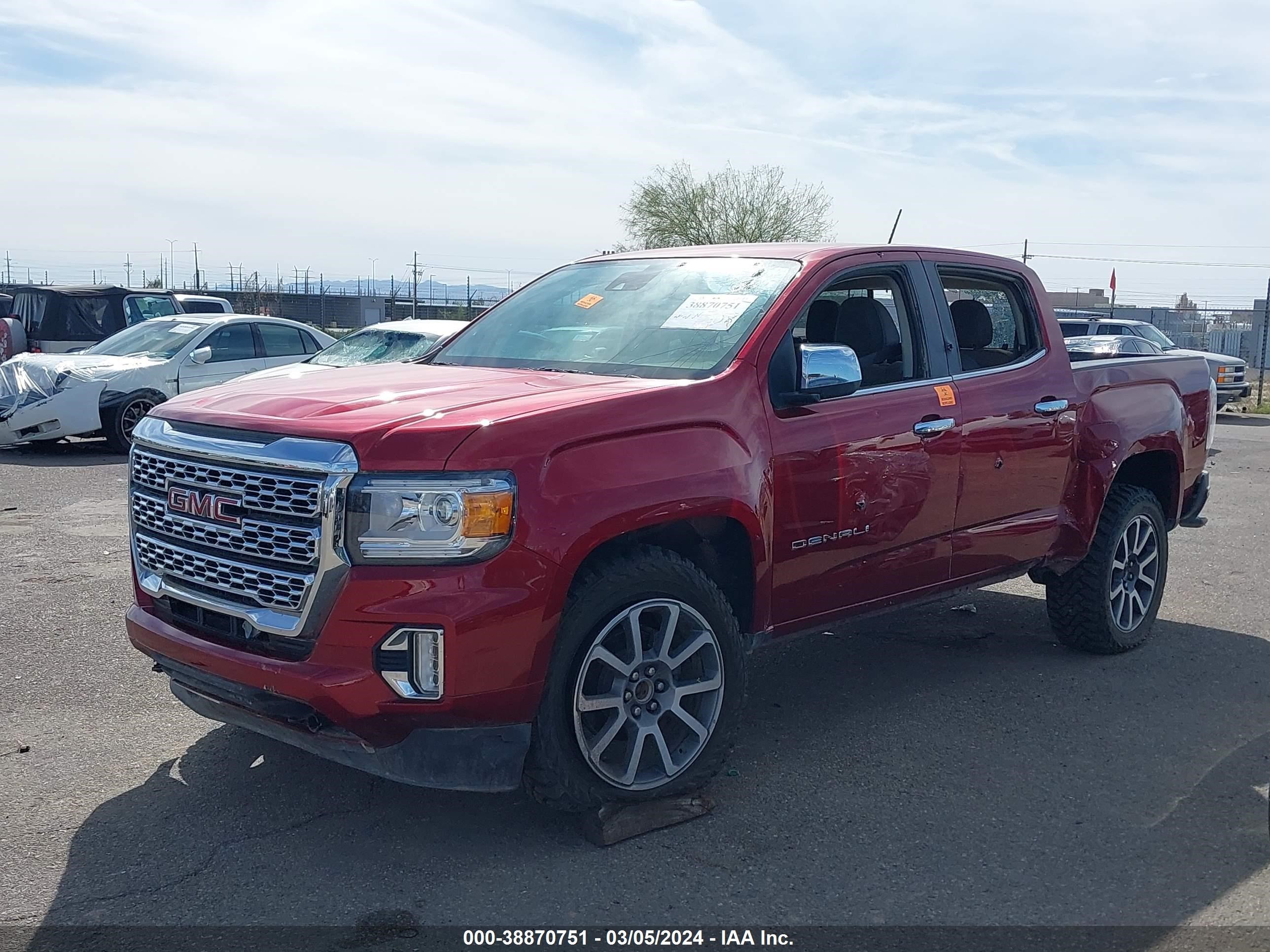 2021 GMC Canyon 4Wd Short Box Denali vin: 1GTG6EEN4M1271108