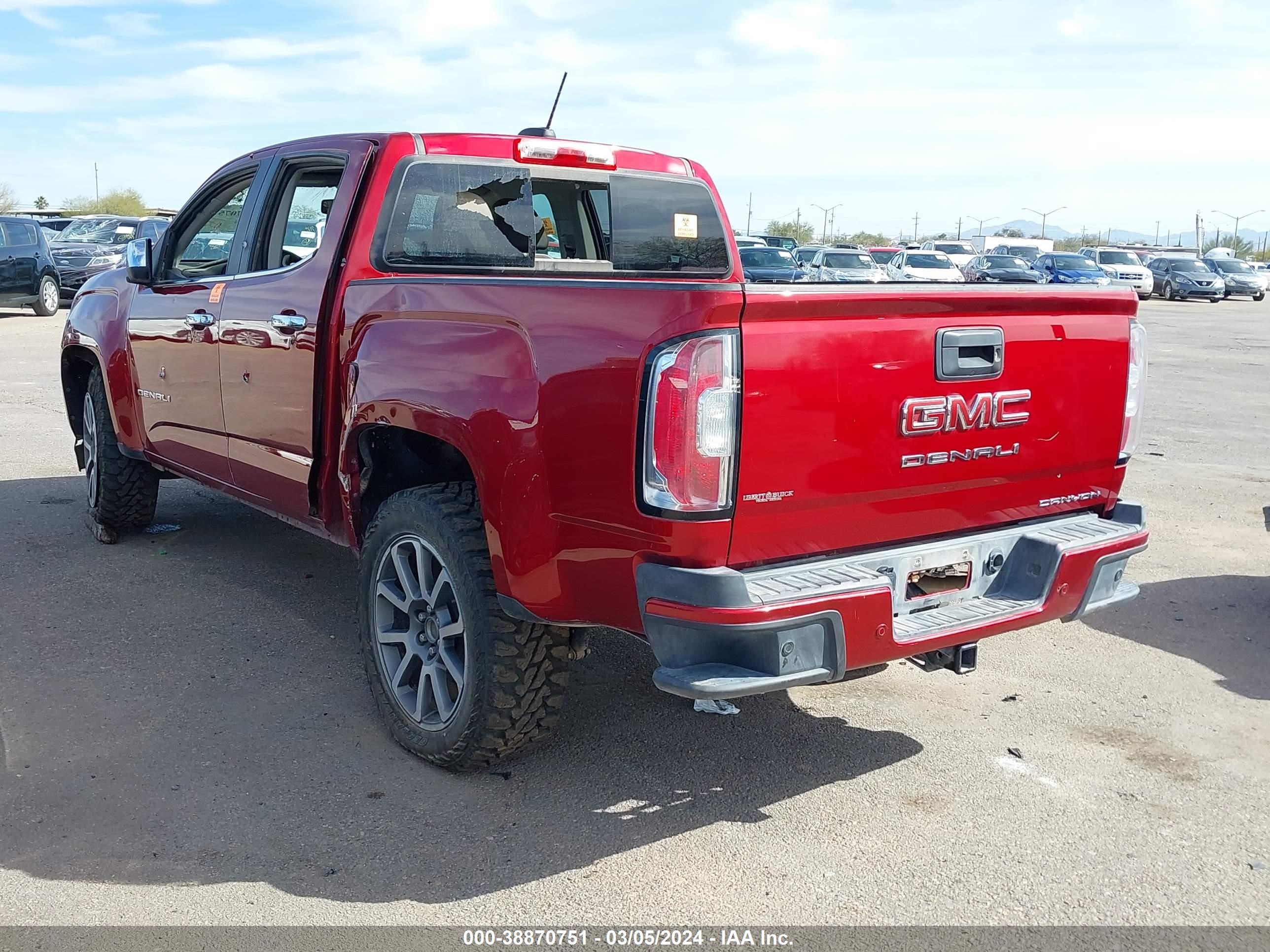 2021 GMC Canyon 4Wd Short Box Denali vin: 1GTG6EEN4M1271108