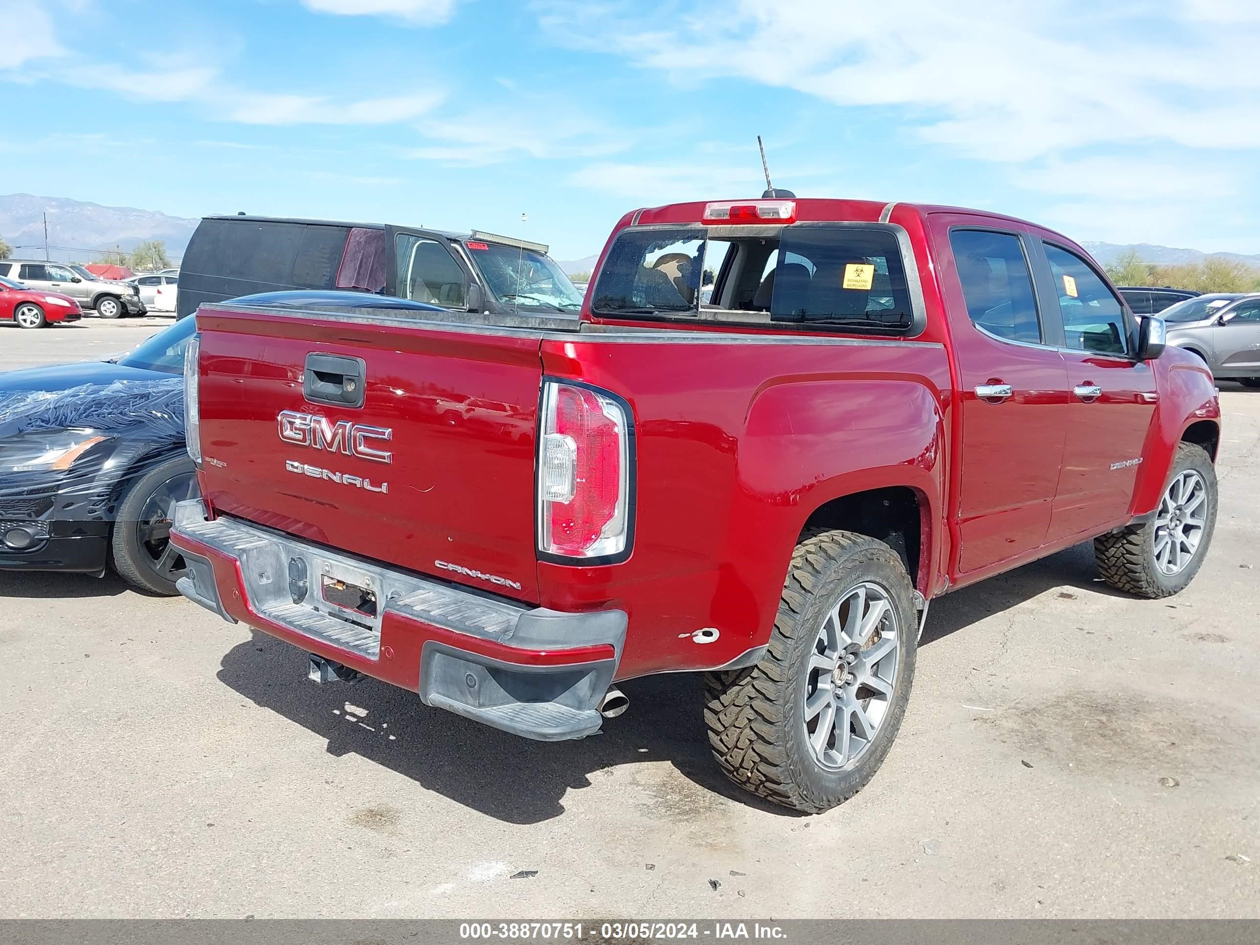 2021 GMC Canyon 4Wd Short Box Denali vin: 1GTG6EEN4M1271108