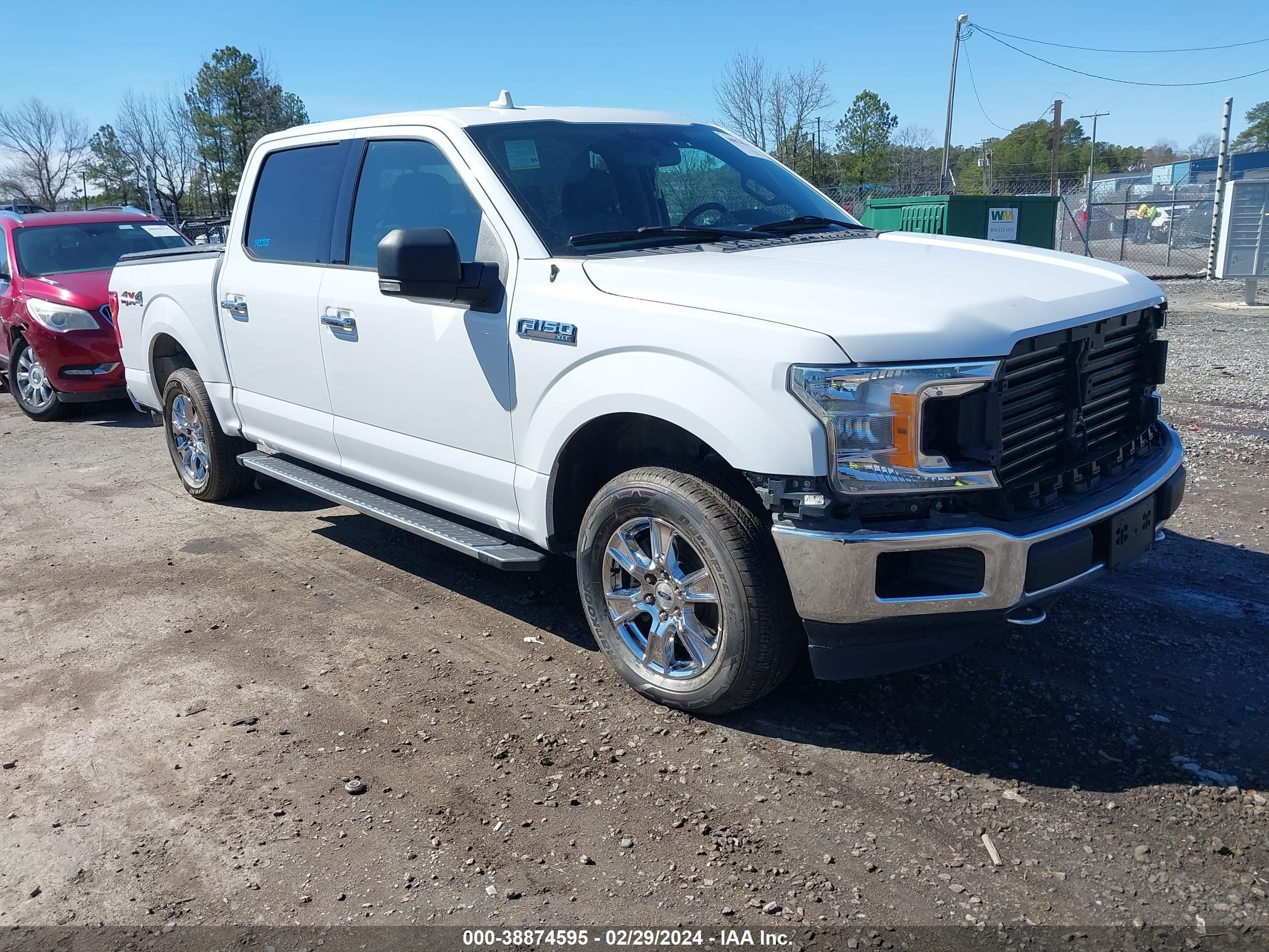 2018 Ford F-150 Xlt vin: 1FTEW1EP2JFB09607