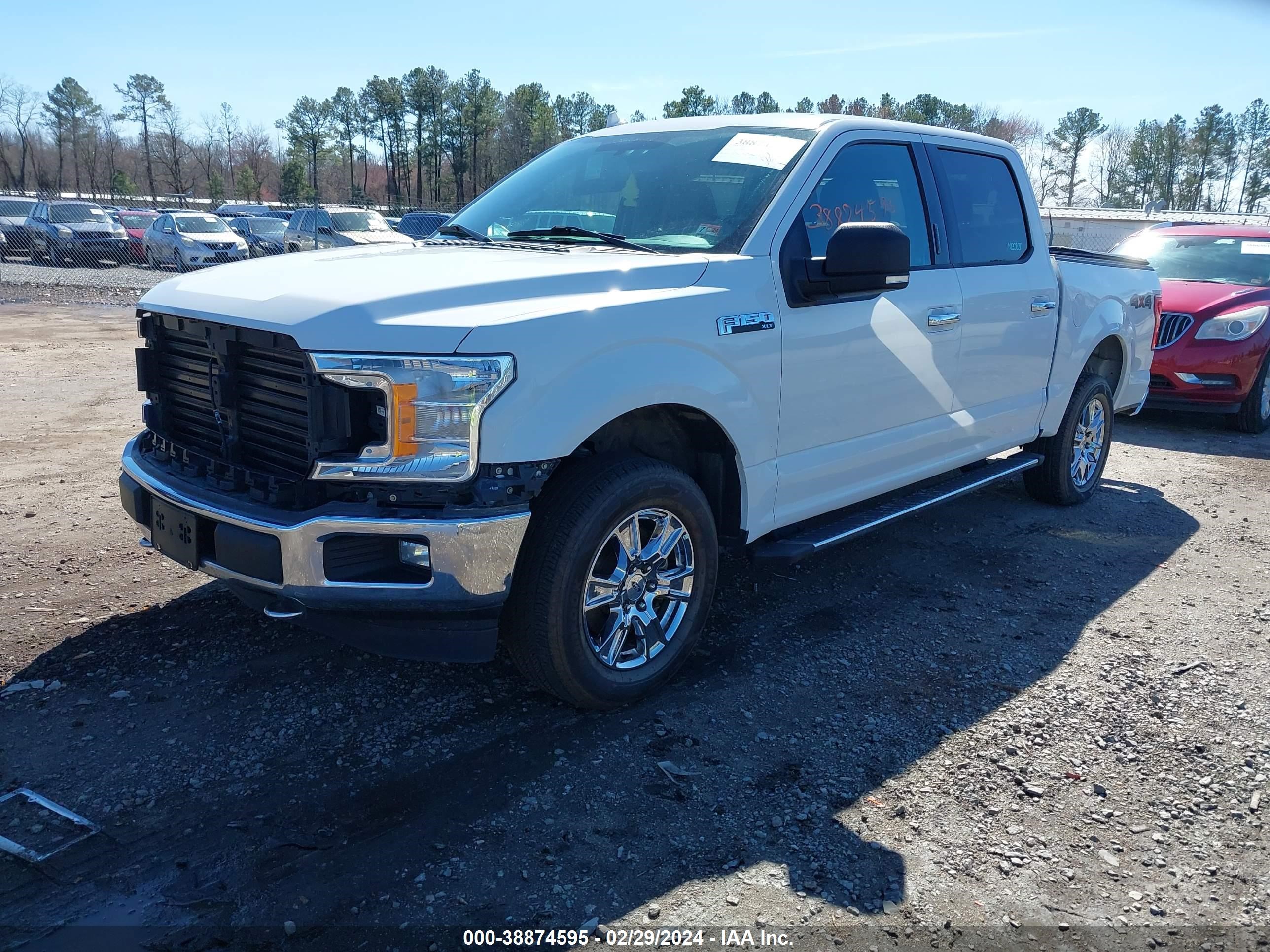 2018 Ford F-150 Xlt vin: 1FTEW1EP2JFB09607