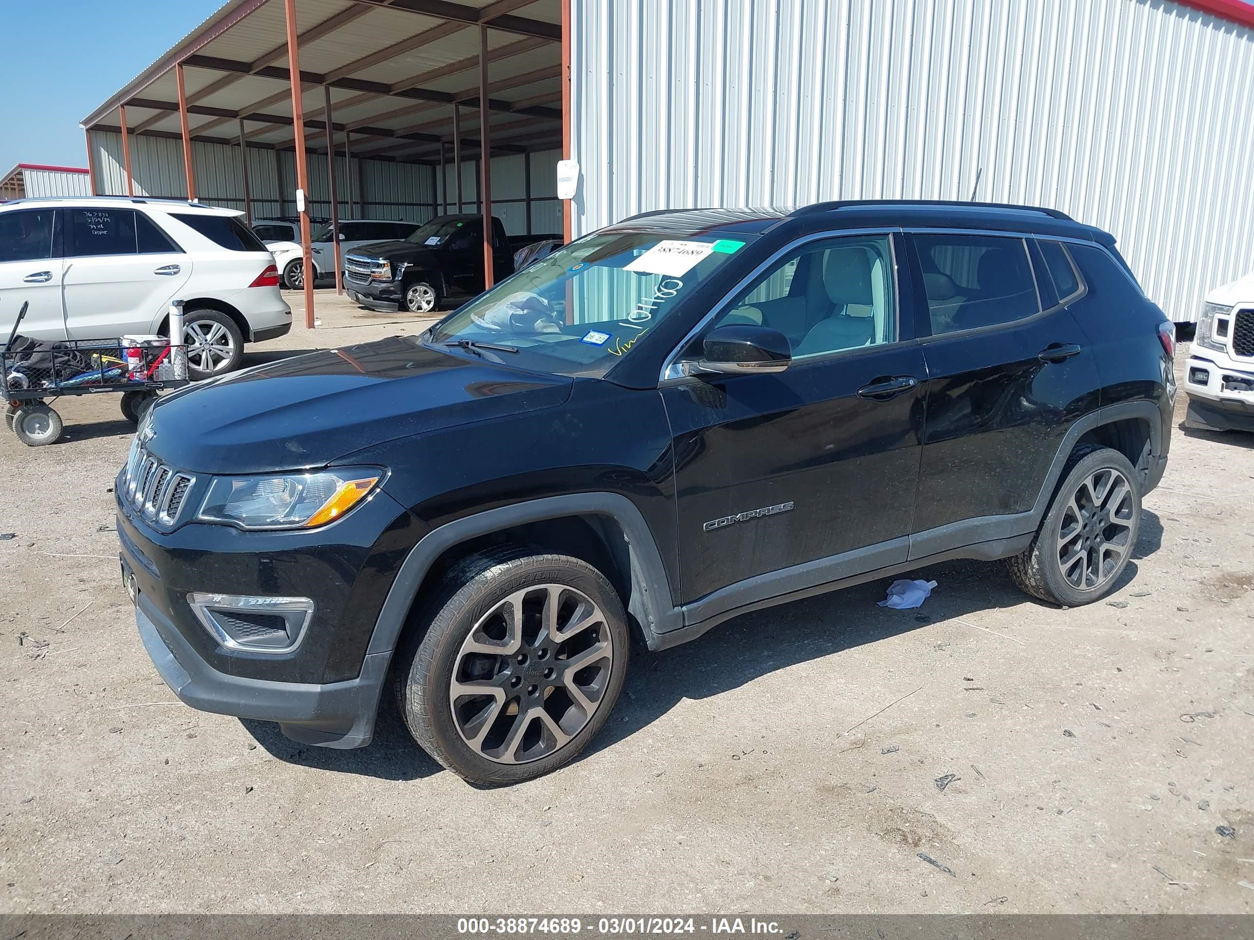 2018 Jeep Compass Limited 4X4 vin: 3C4NJDCB5JT101160