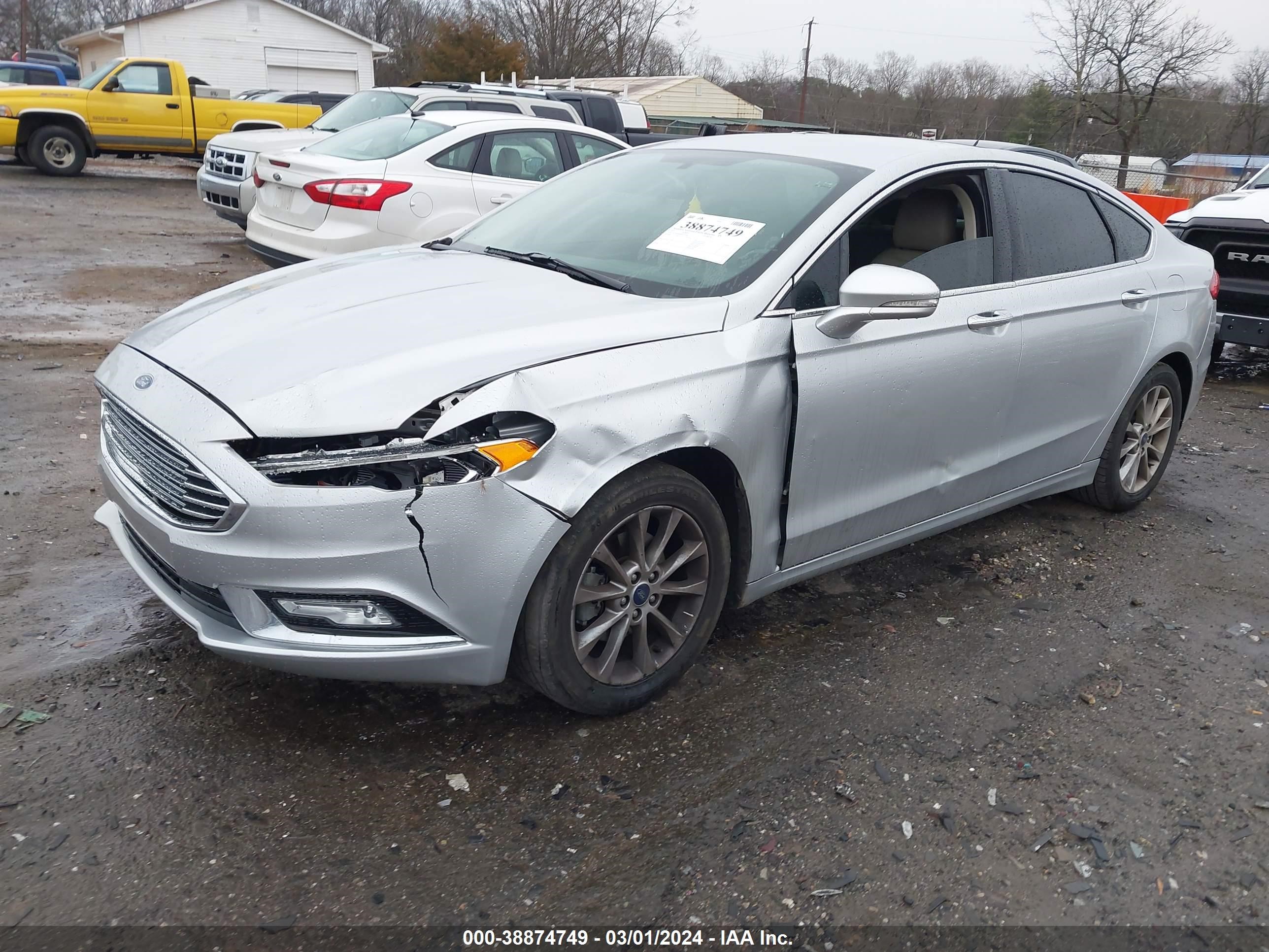 2017 Ford Fusion Se vin: 3FA6P0HD0HR359282