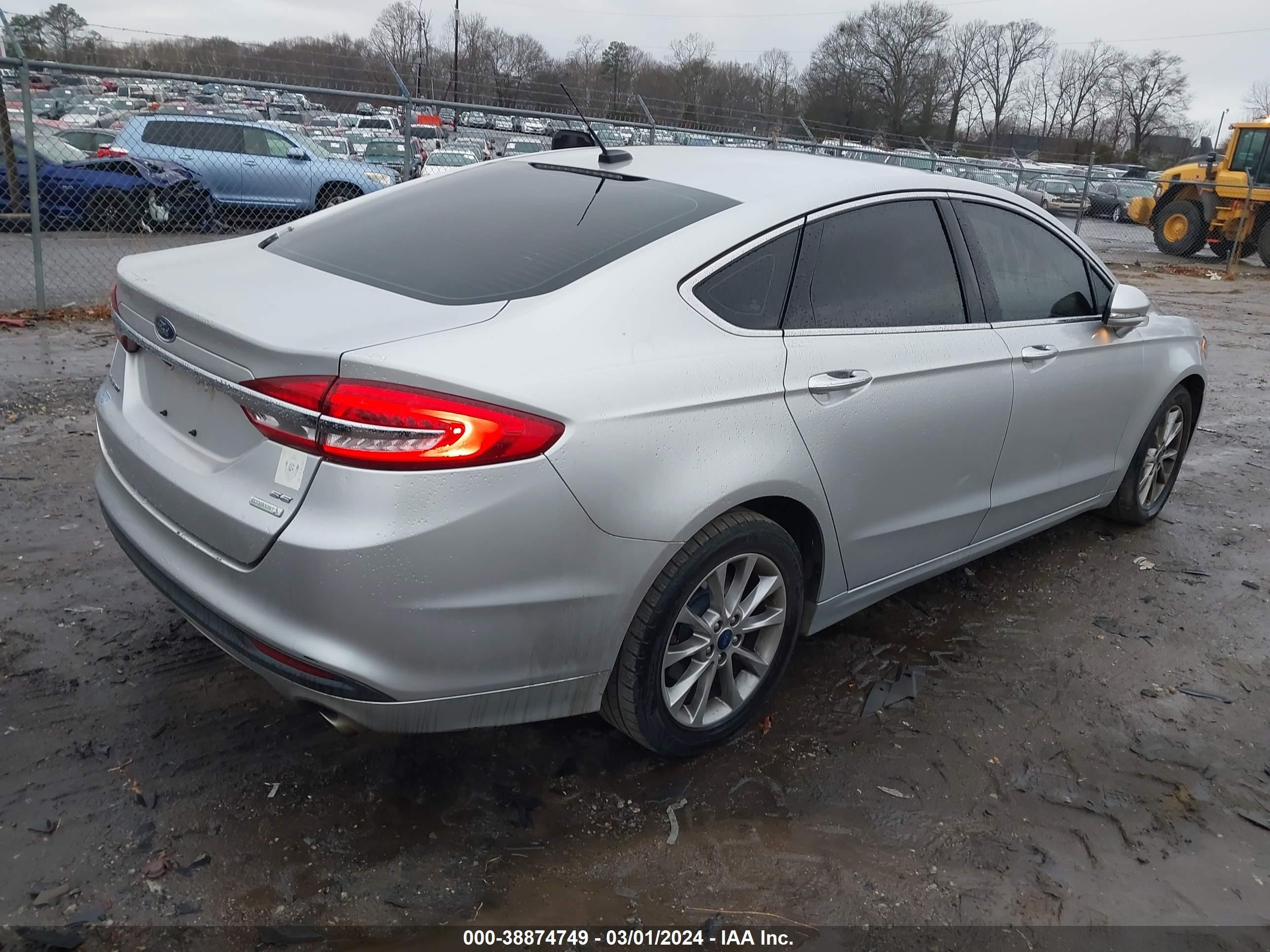 2017 Ford Fusion Se vin: 3FA6P0HD0HR359282