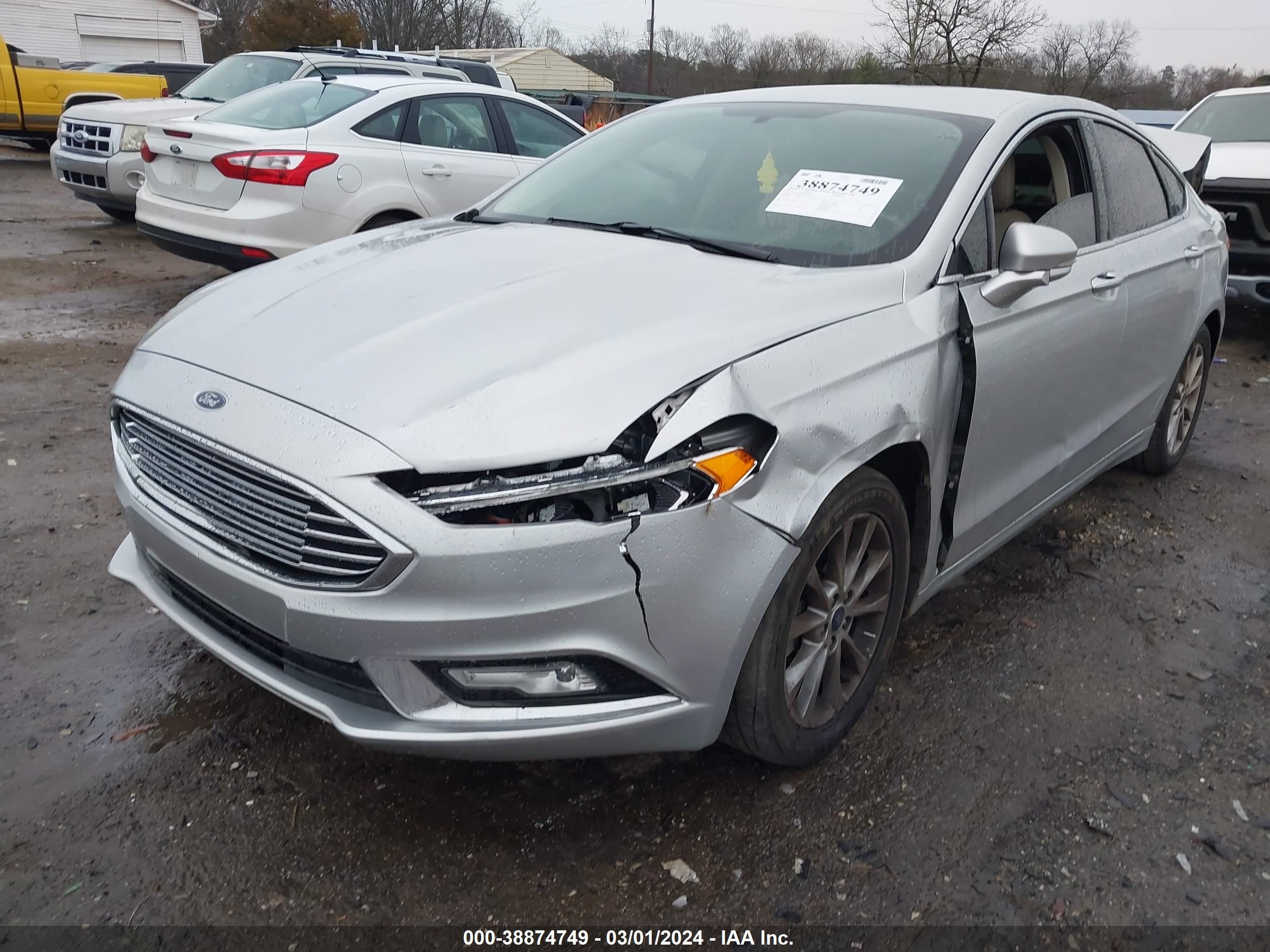 2017 Ford Fusion Se vin: 3FA6P0HD0HR359282