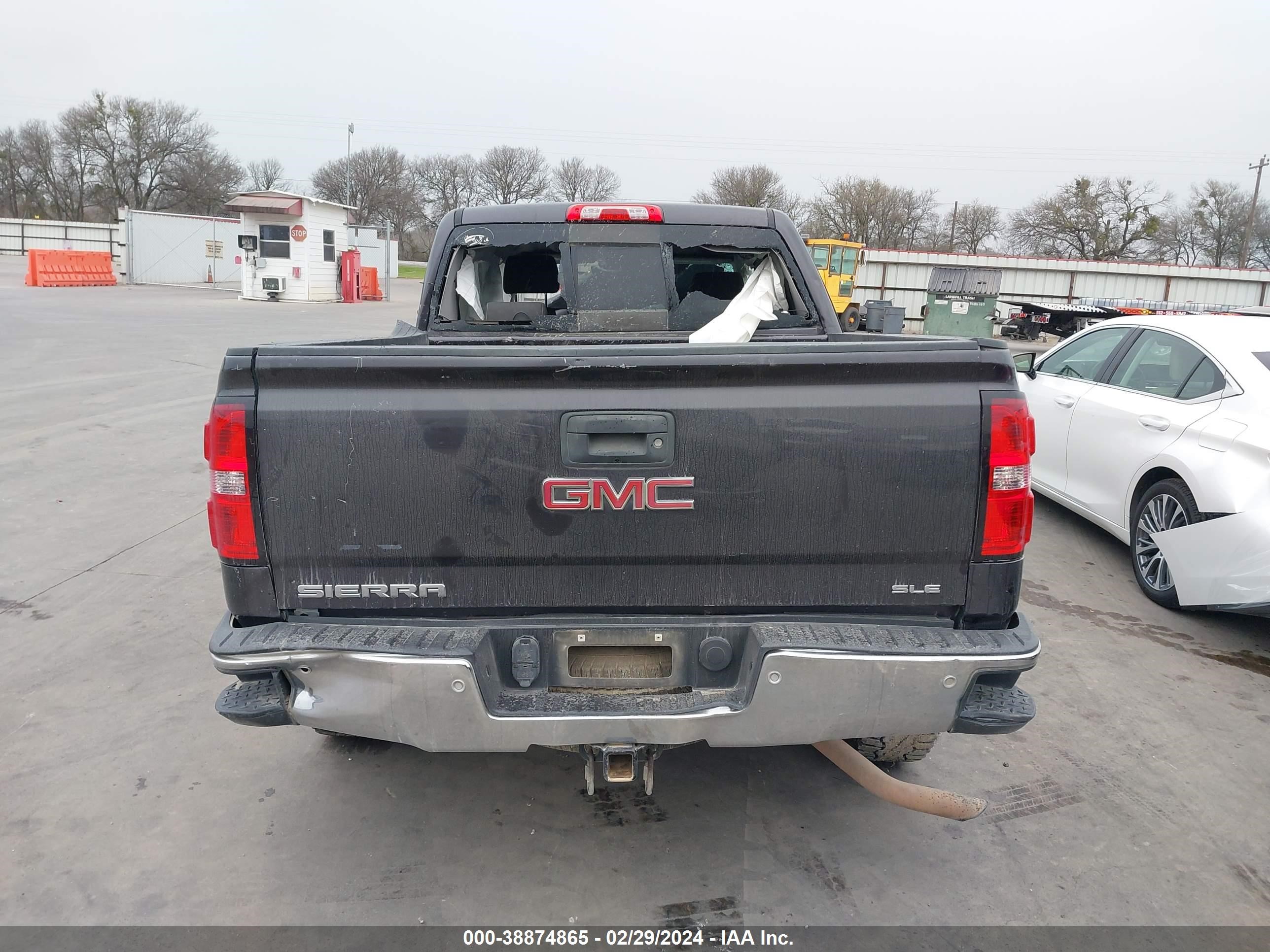 2015 GMC Sierra 1500 Sle vin: 3GTP1UEC8FG149234