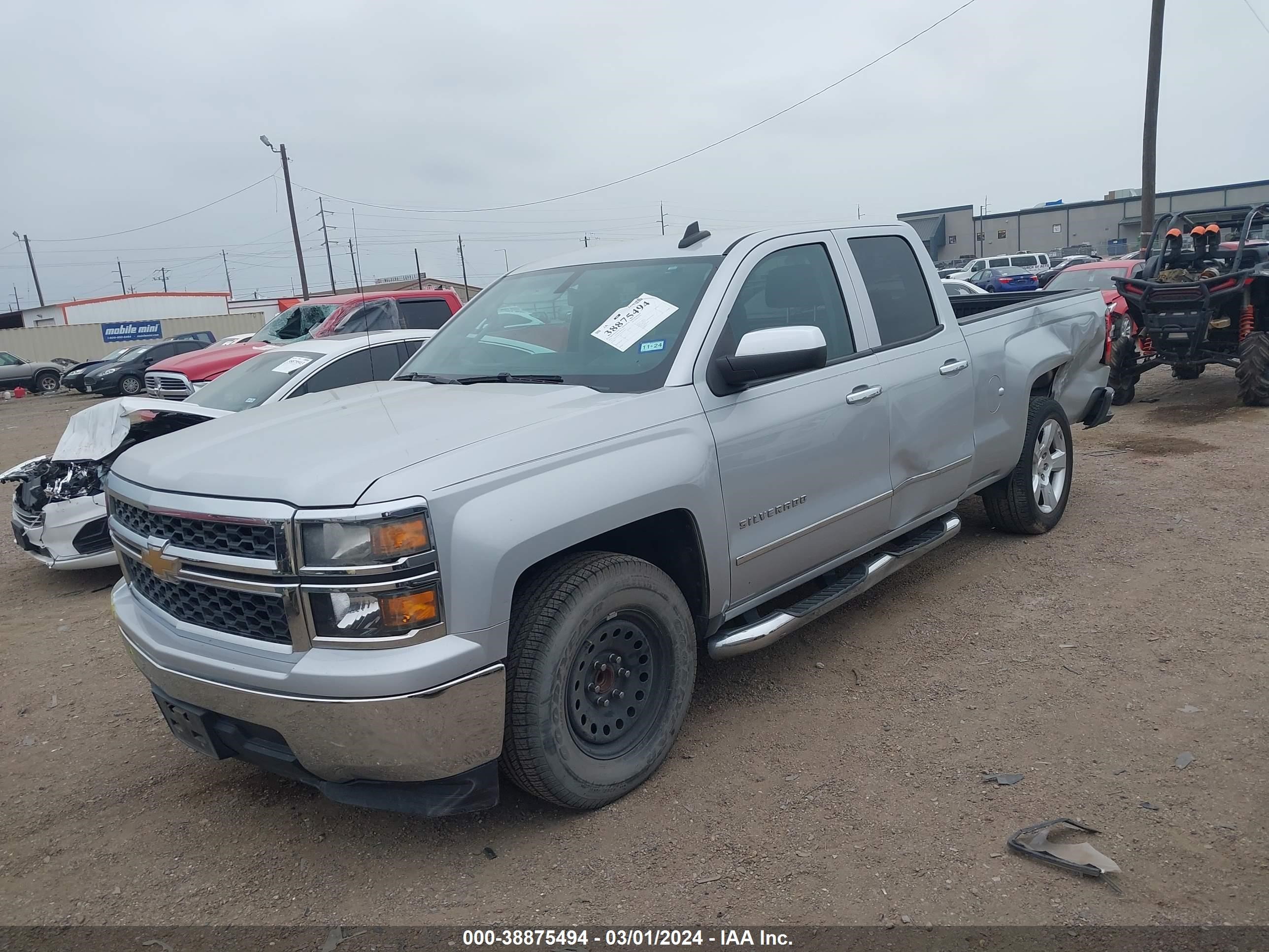 2015 Chevrolet Silverado 1500 Ls vin: 1GCRCPECXFZ374274