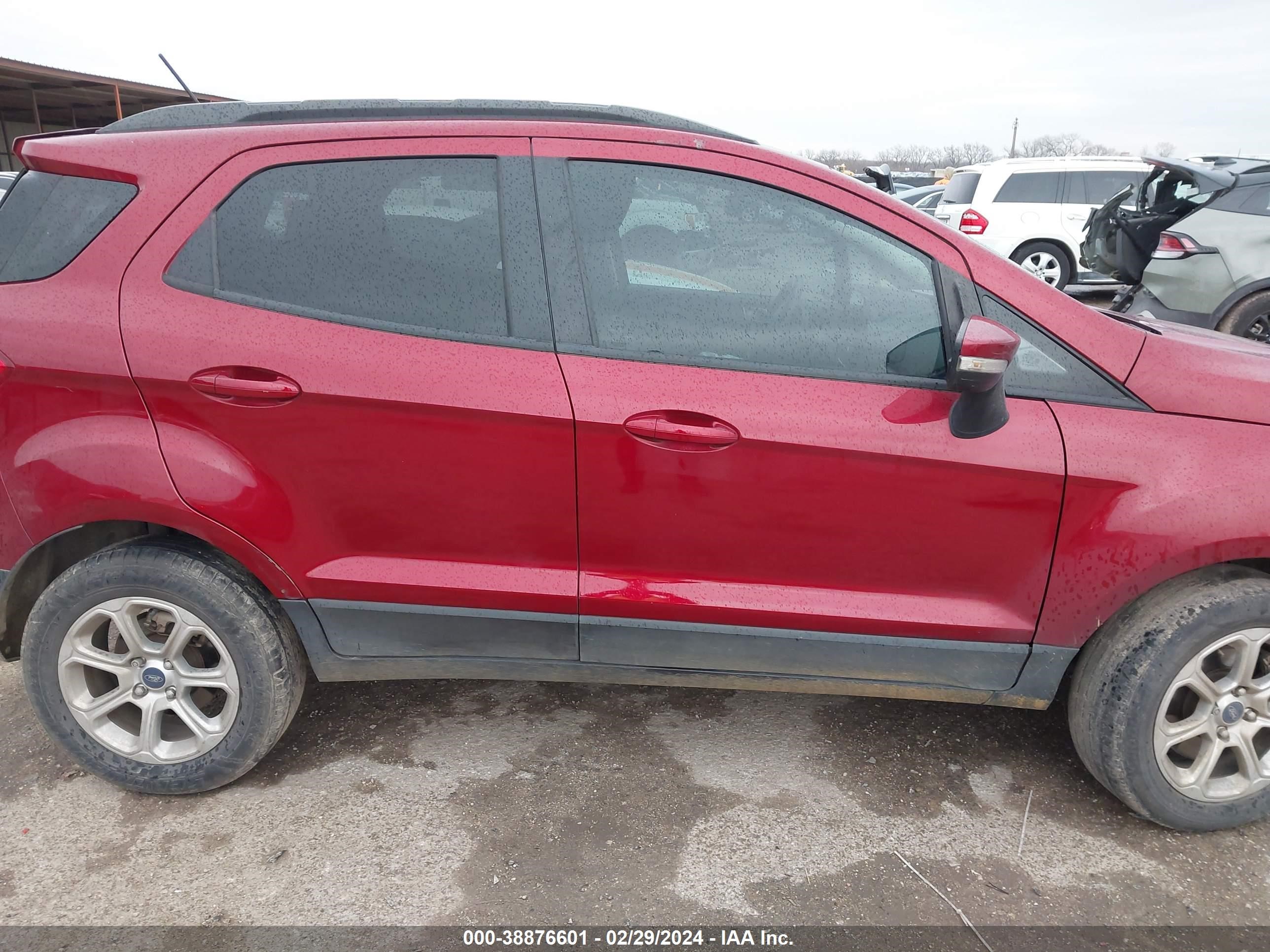 2020 Ford Ecosport Se vin: MAJ3S2GE9LC375527