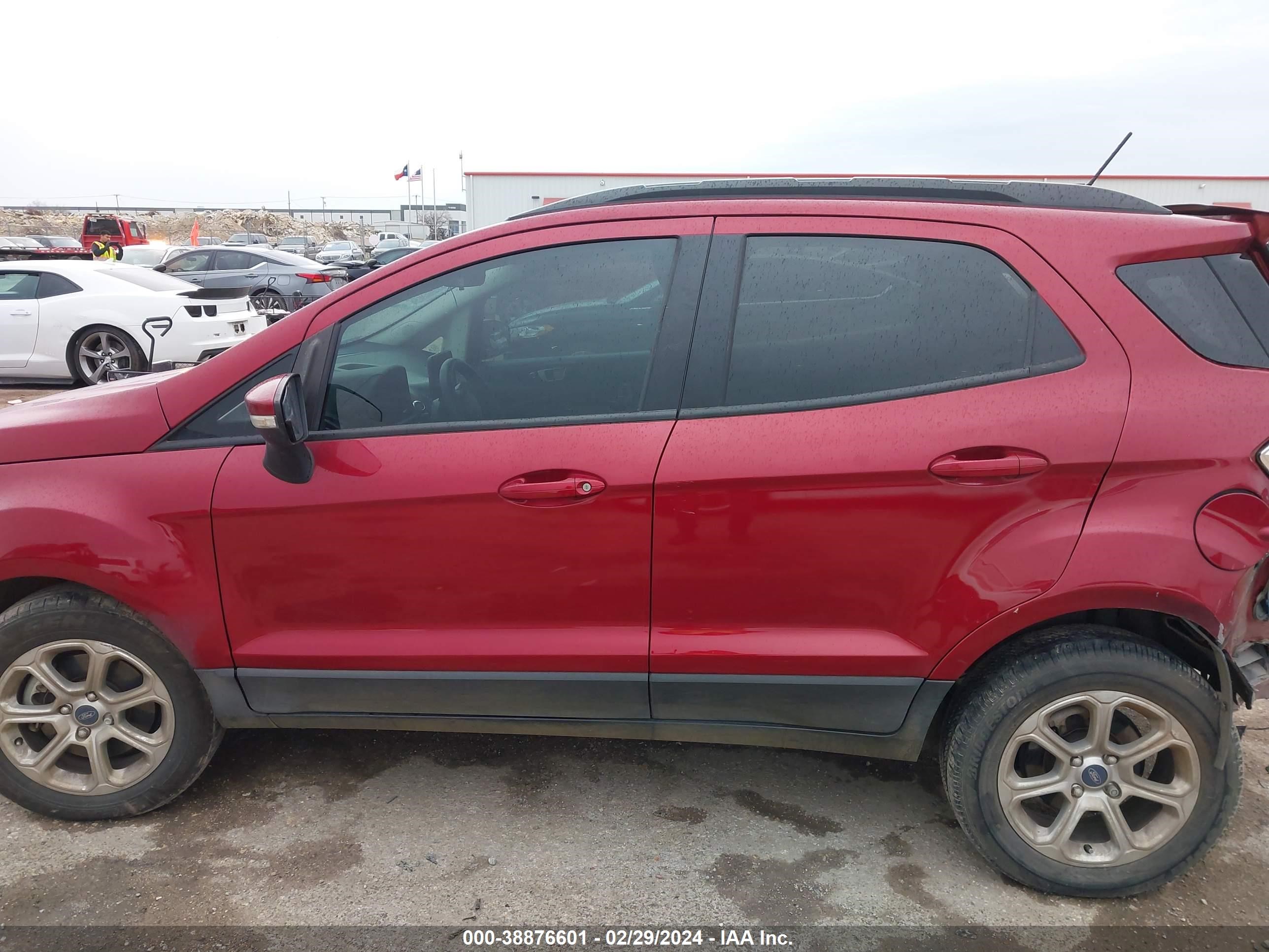 2020 Ford Ecosport Se vin: MAJ3S2GE9LC375527