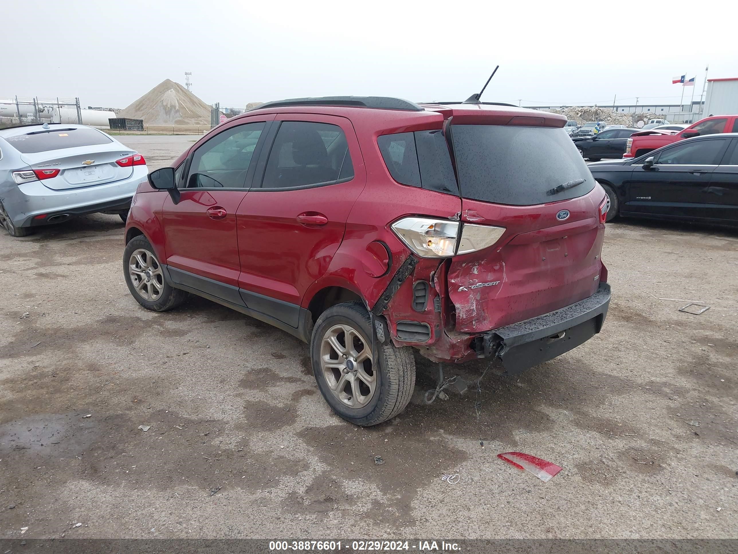 2020 Ford Ecosport Se vin: MAJ3S2GE9LC375527