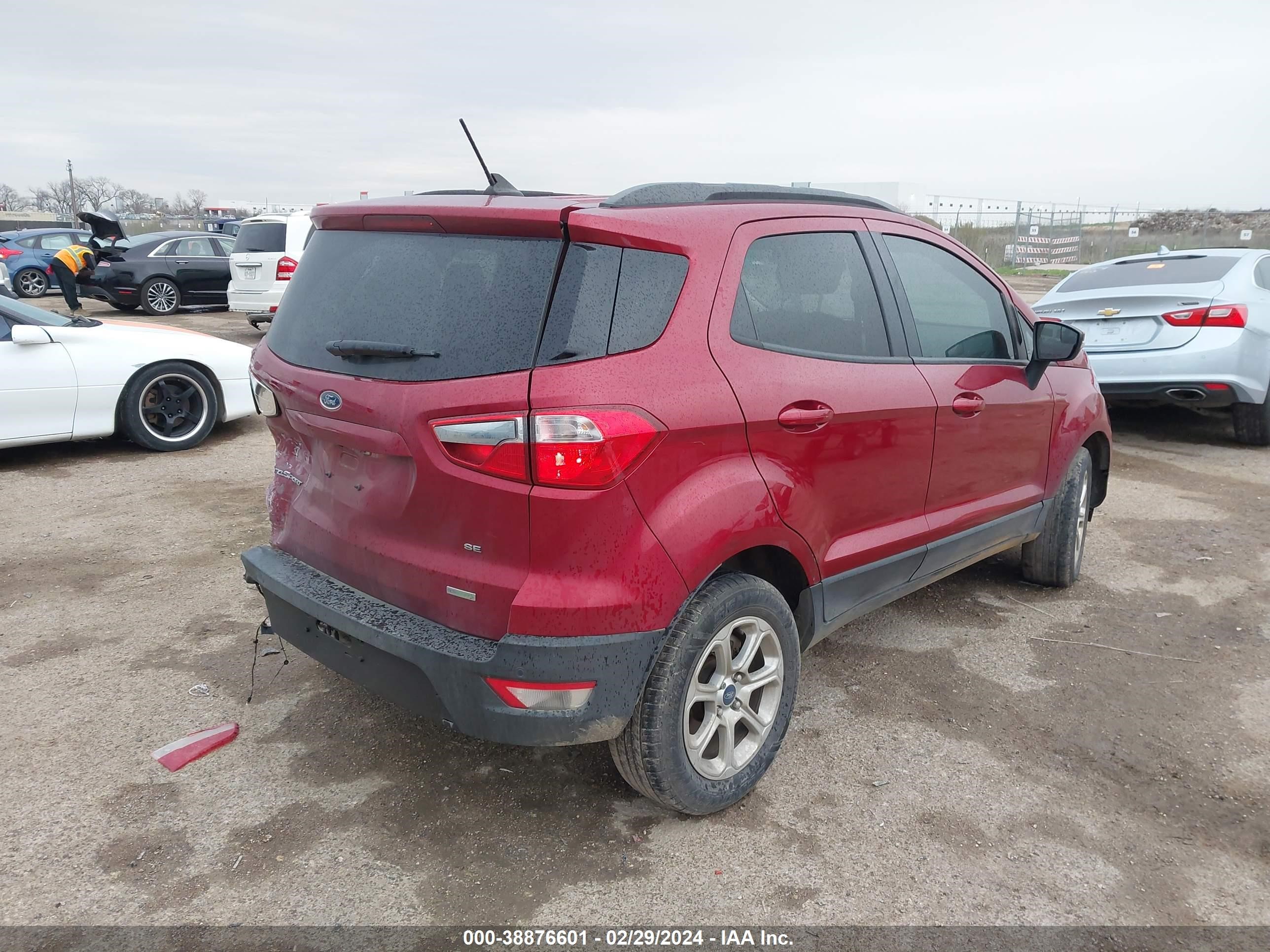 2020 Ford Ecosport Se vin: MAJ3S2GE9LC375527