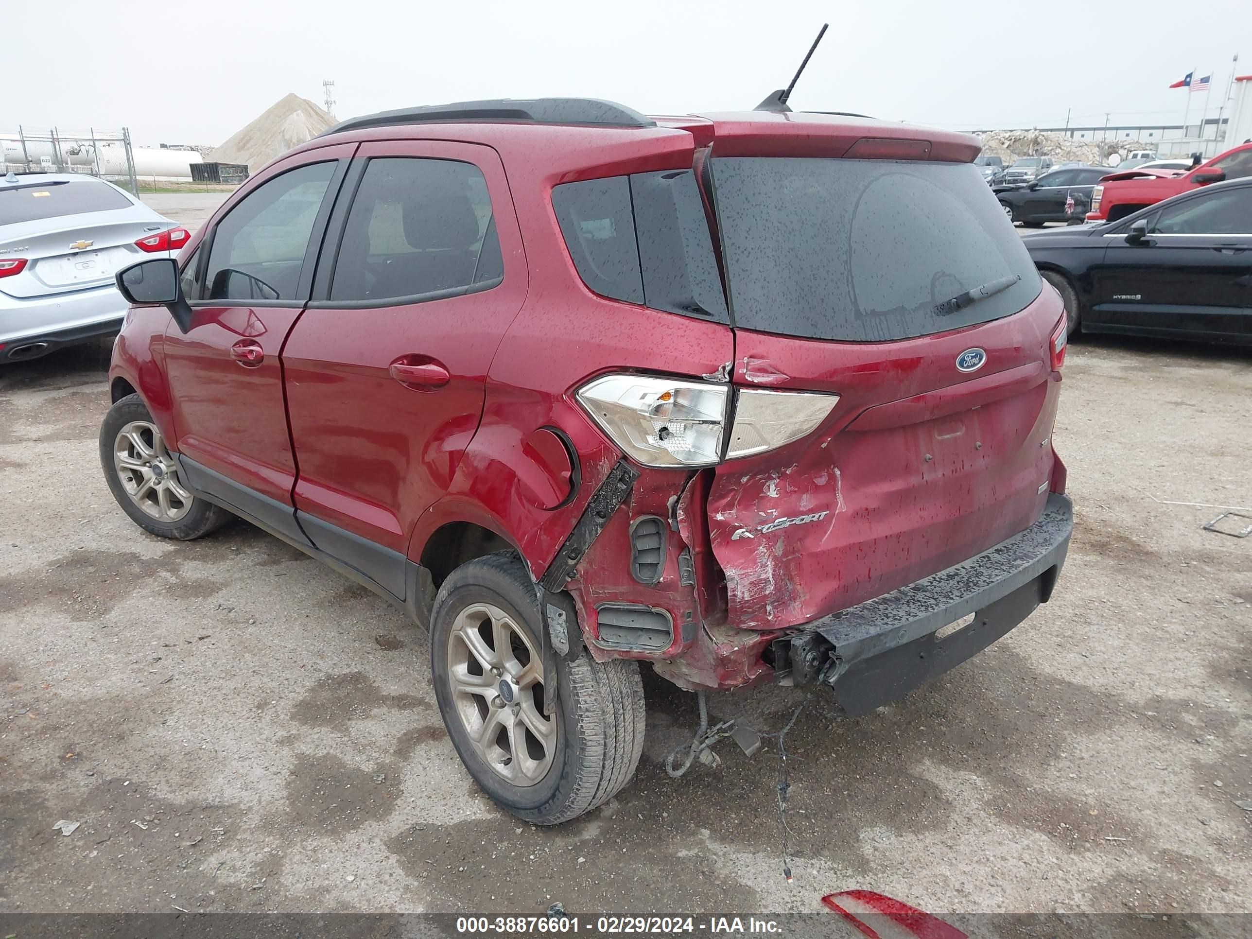 2020 Ford Ecosport Se vin: MAJ3S2GE9LC375527