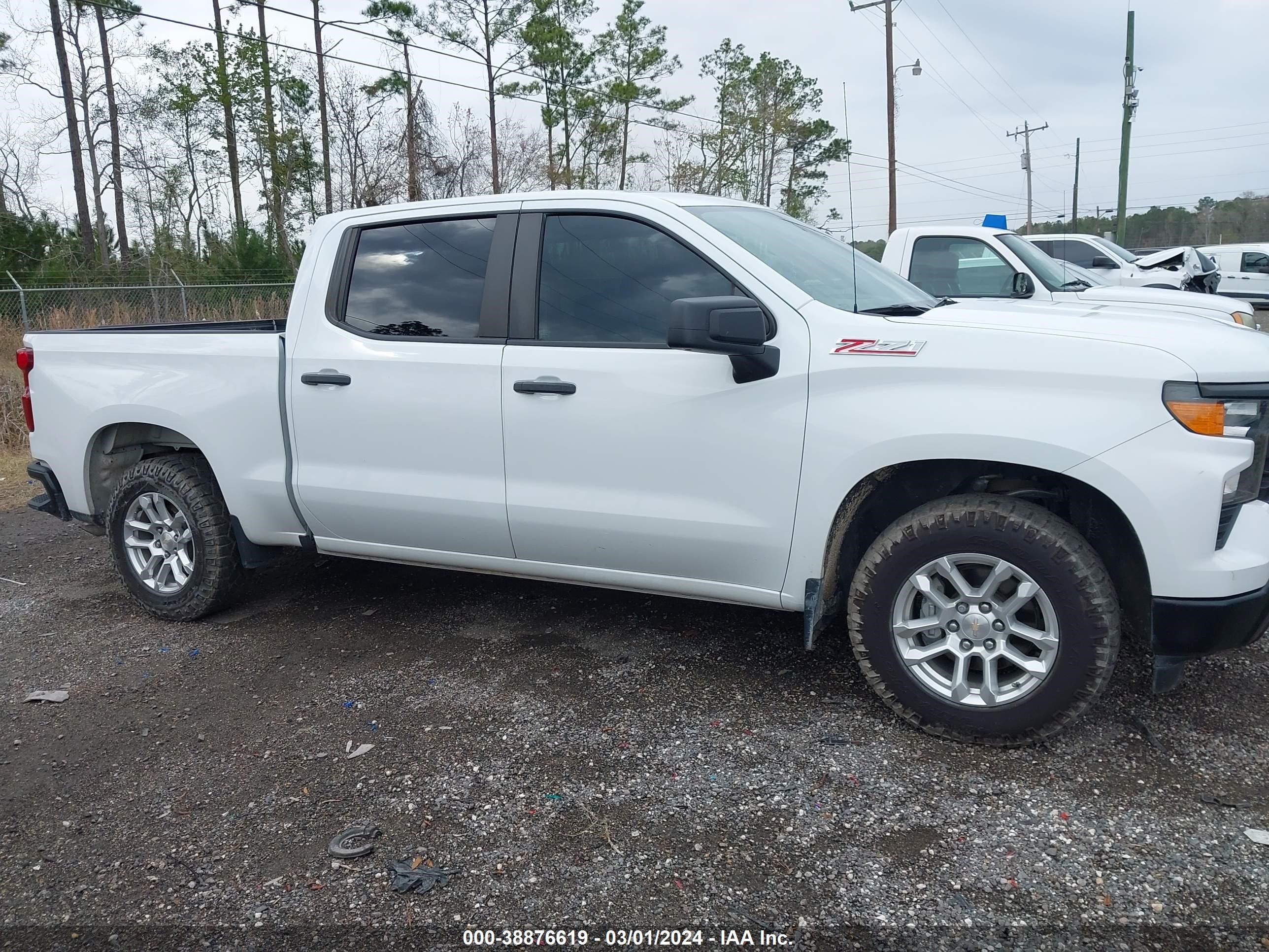 2022 Chevrolet Silverado 1500 4Wd Short Bed Wt vin: 1GCUDAED6NZ531651