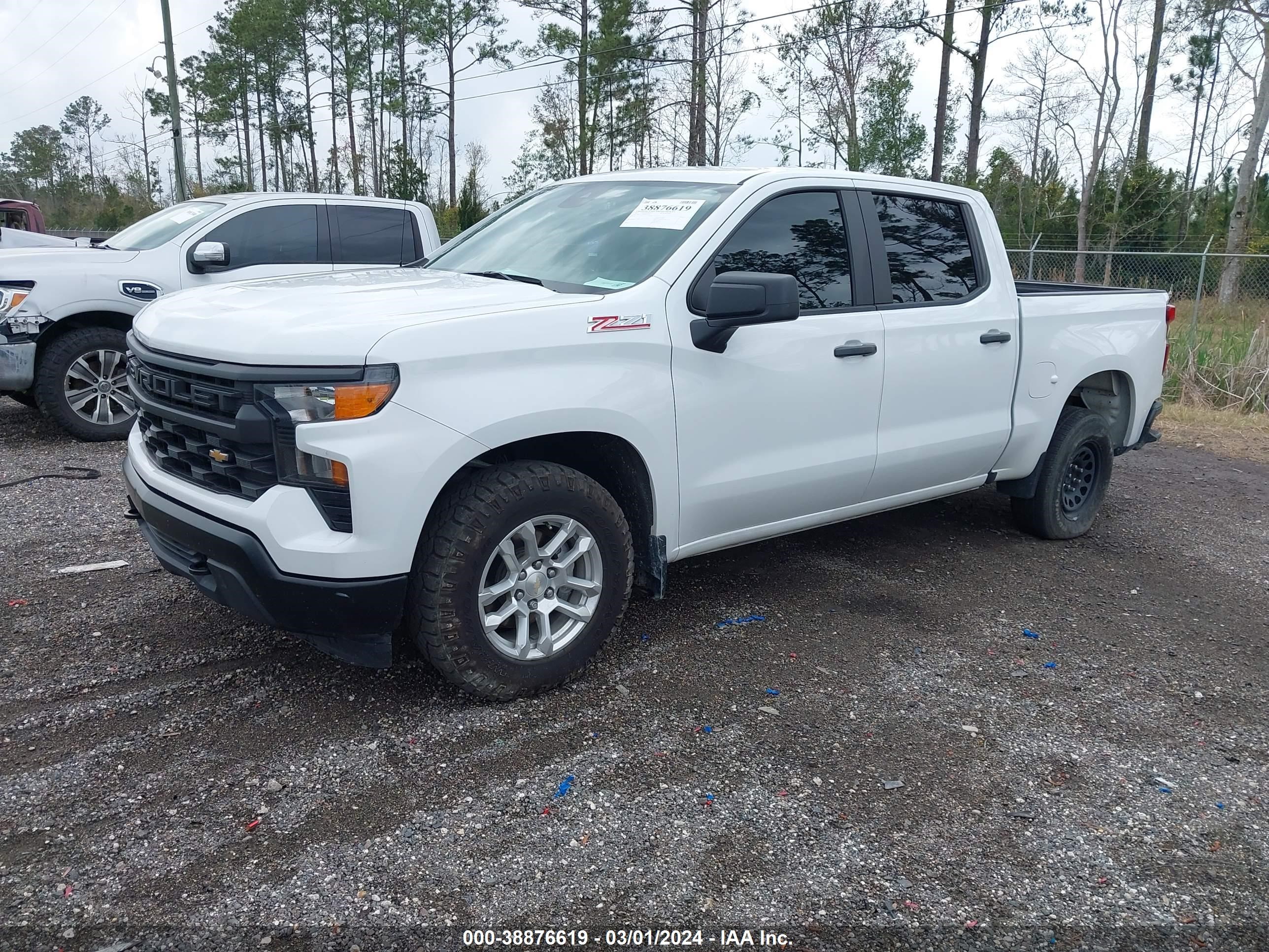 2022 Chevrolet Silverado 1500 4Wd Short Bed Wt vin: 1GCUDAED6NZ531651