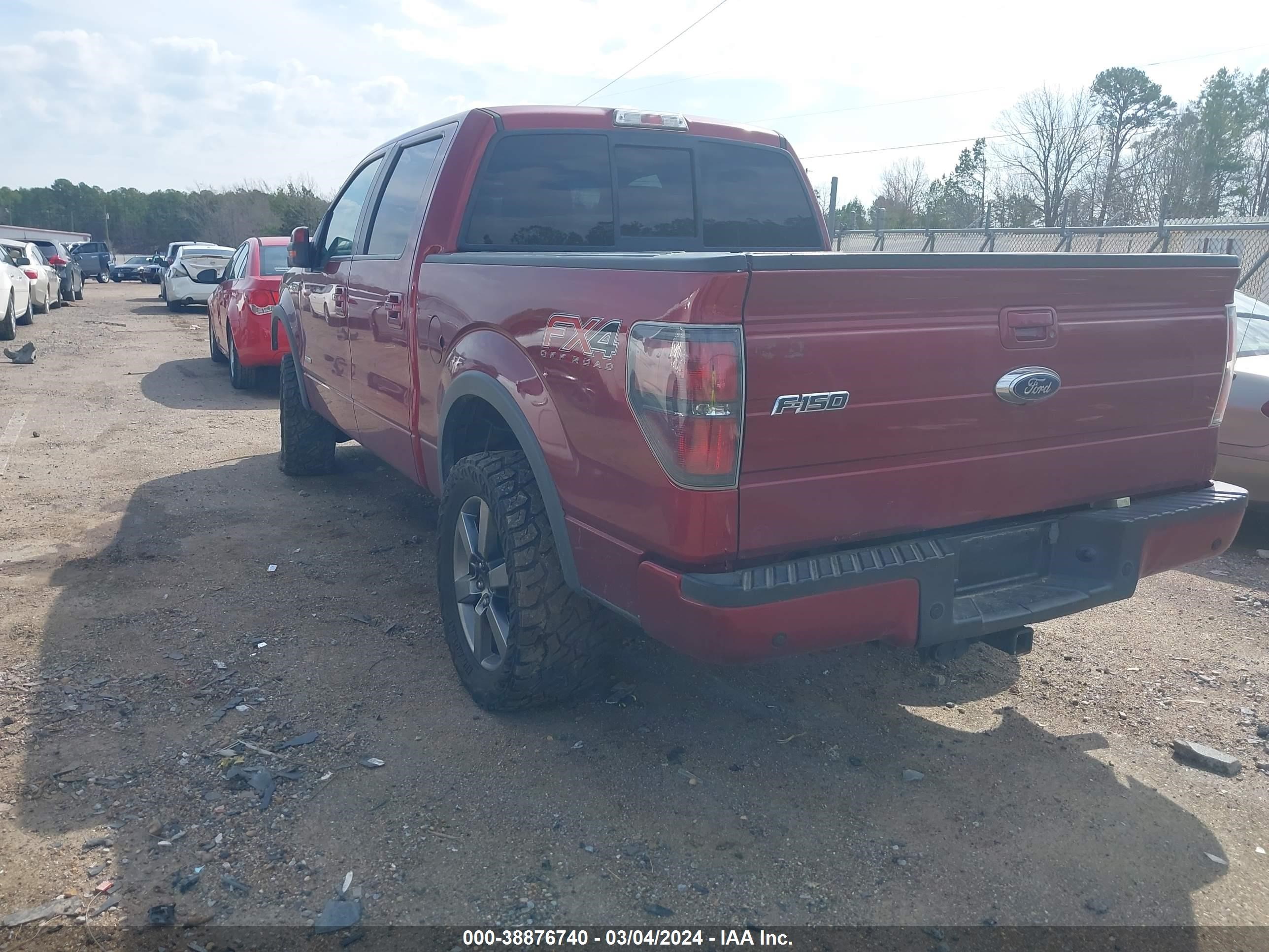 2013 Ford F-150 Fx4 vin: 1FTFW1ET7DKF03522