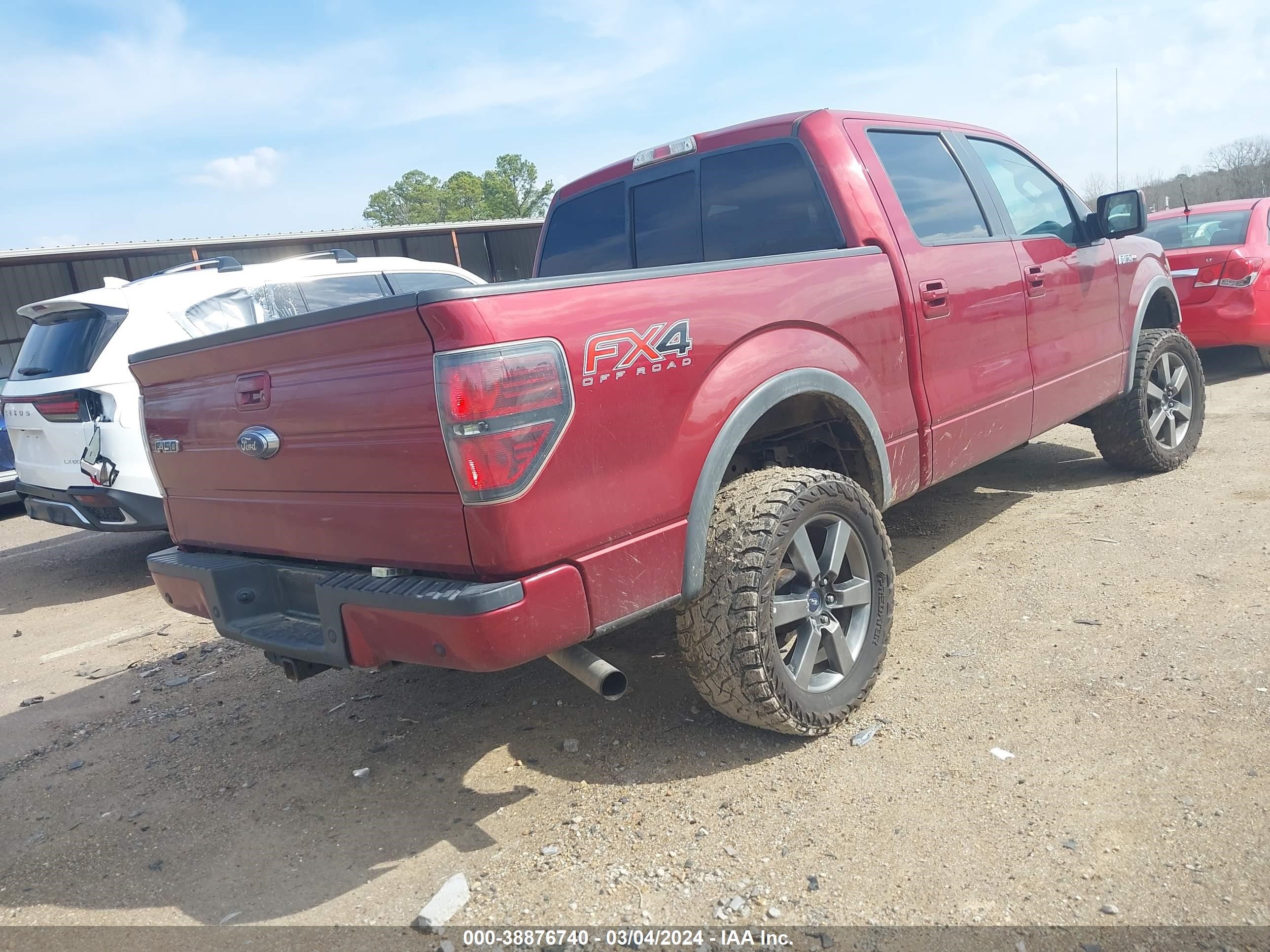 2013 Ford F-150 Fx4 vin: 1FTFW1ET7DKF03522