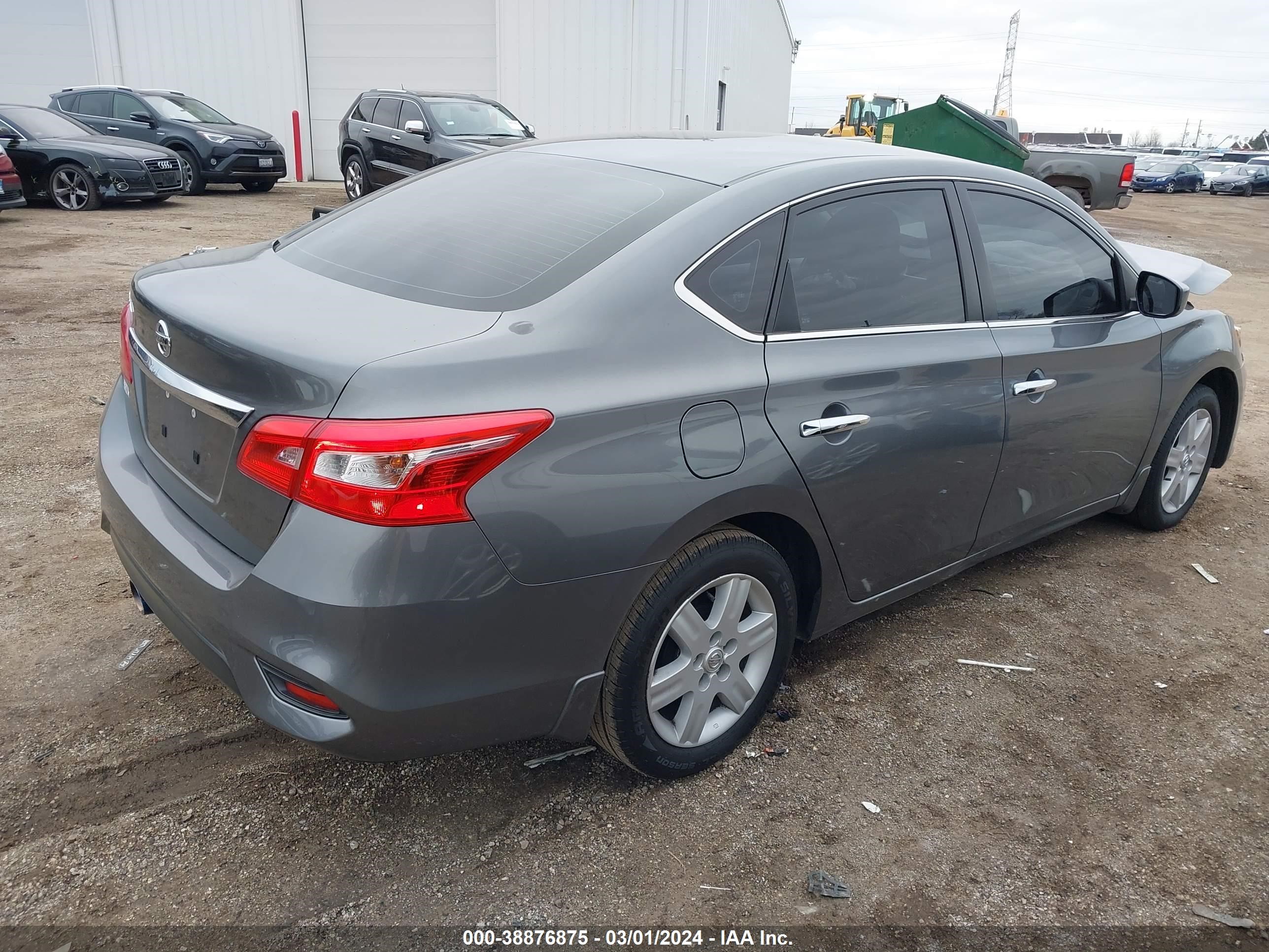 2018 Nissan Sentra S vin: 3N1AB7AP4JY340720