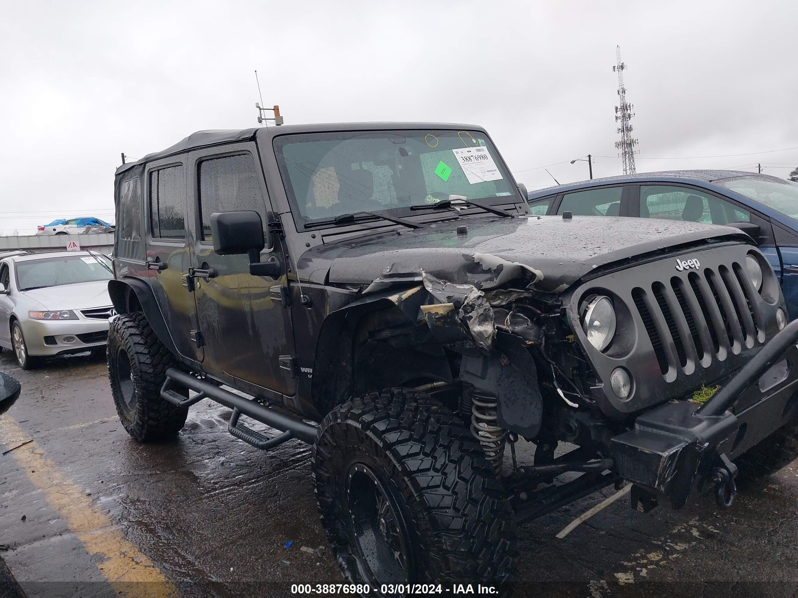 2017 Jeep Wrangler Unlimited Sport 4X4 vin: 1C4BJWDG6HL509617