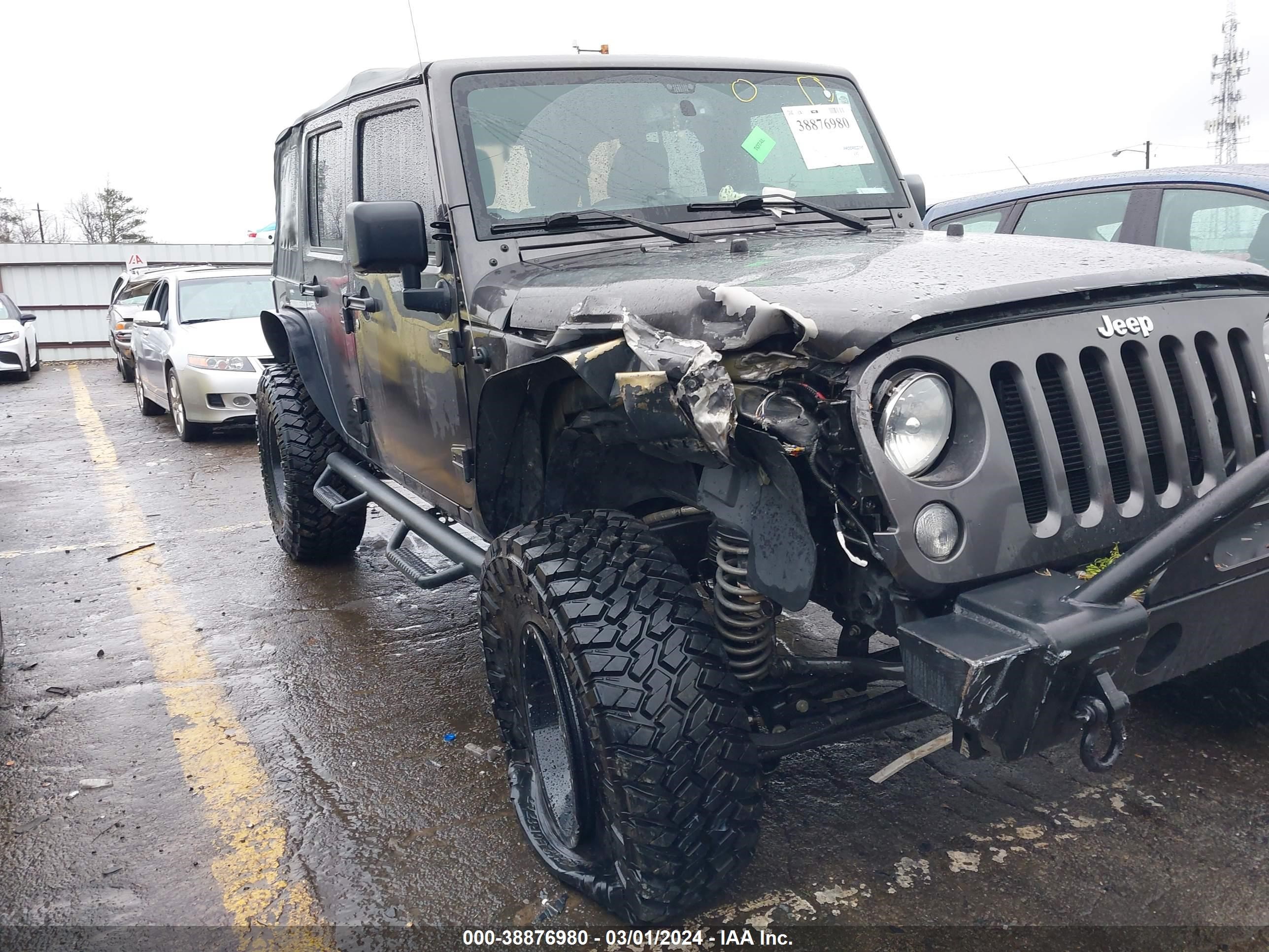 2017 Jeep Wrangler Unlimited Sport 4X4 vin: 1C4BJWDG6HL509617