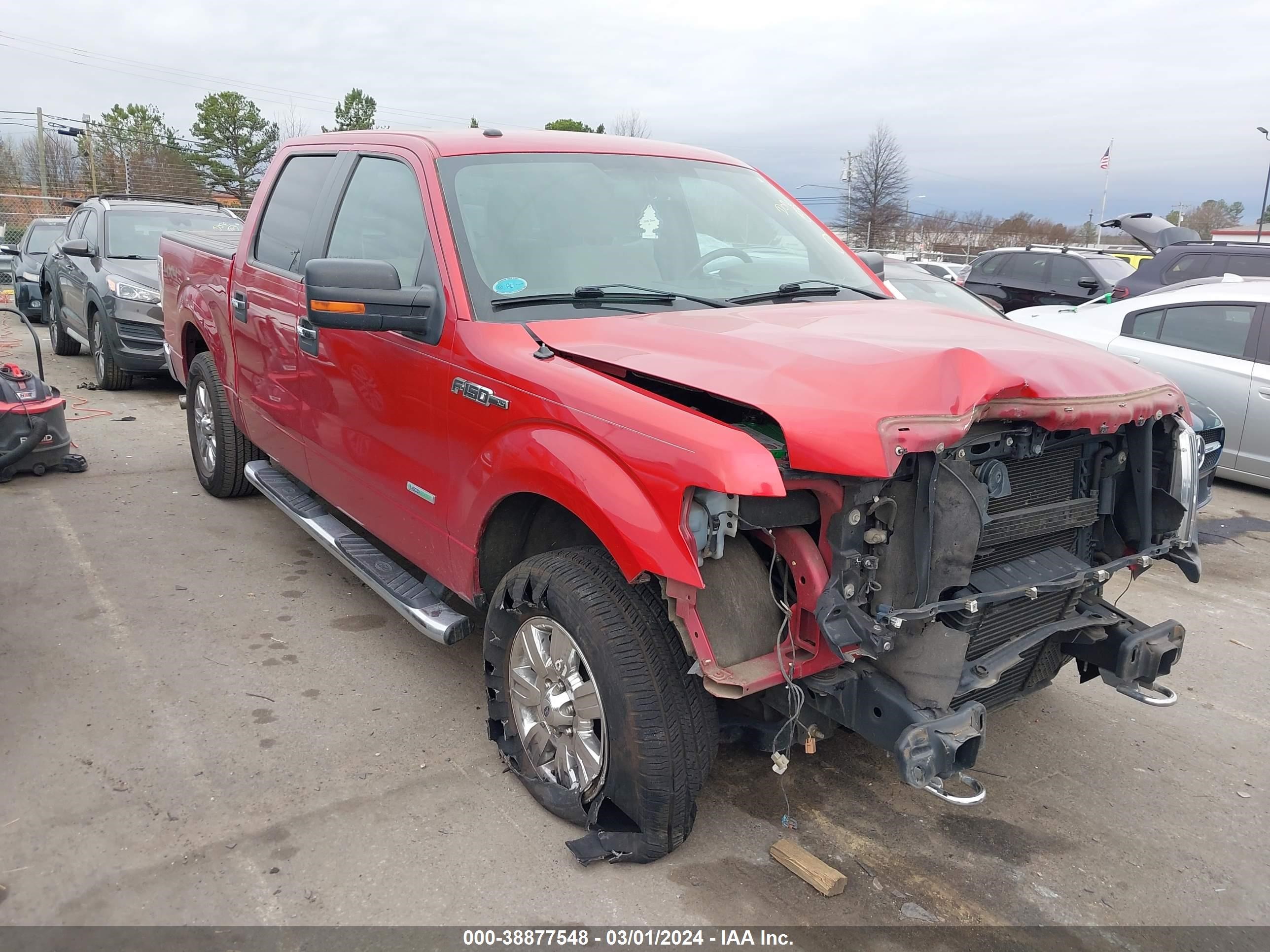 2012 Ford F-150 Xlt vin: 1FTFW1ET6CFB50777