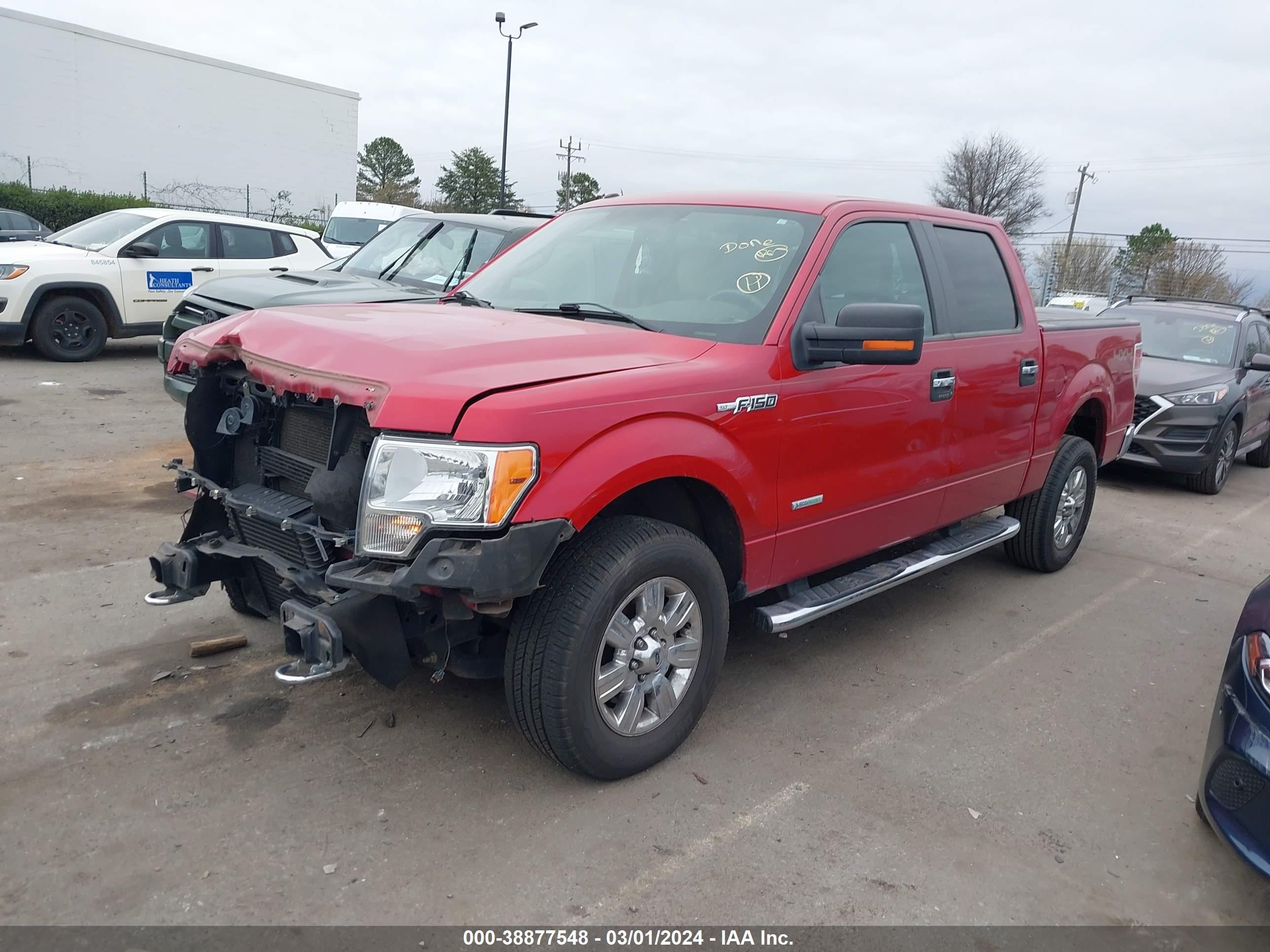 2012 Ford F-150 Xlt vin: 1FTFW1ET6CFB50777