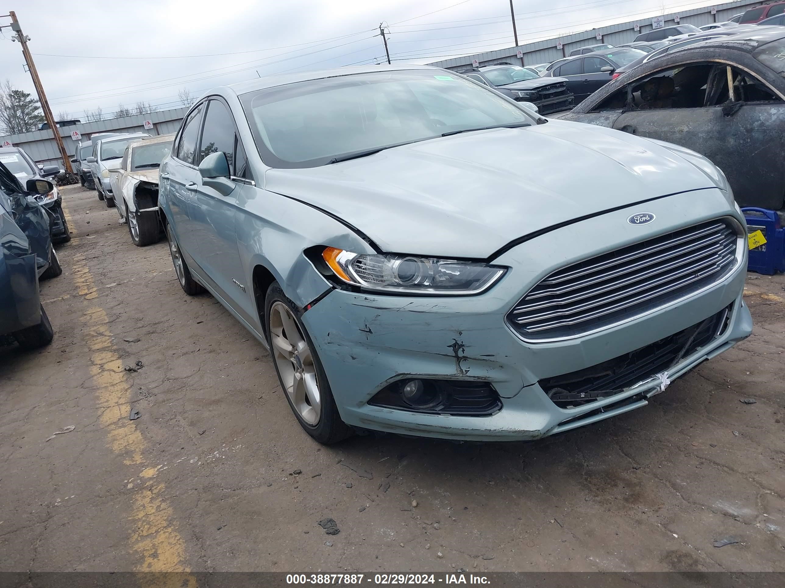 2013 Ford Fusion Hybrid Se vin: 3FA6P0LU0DR153249