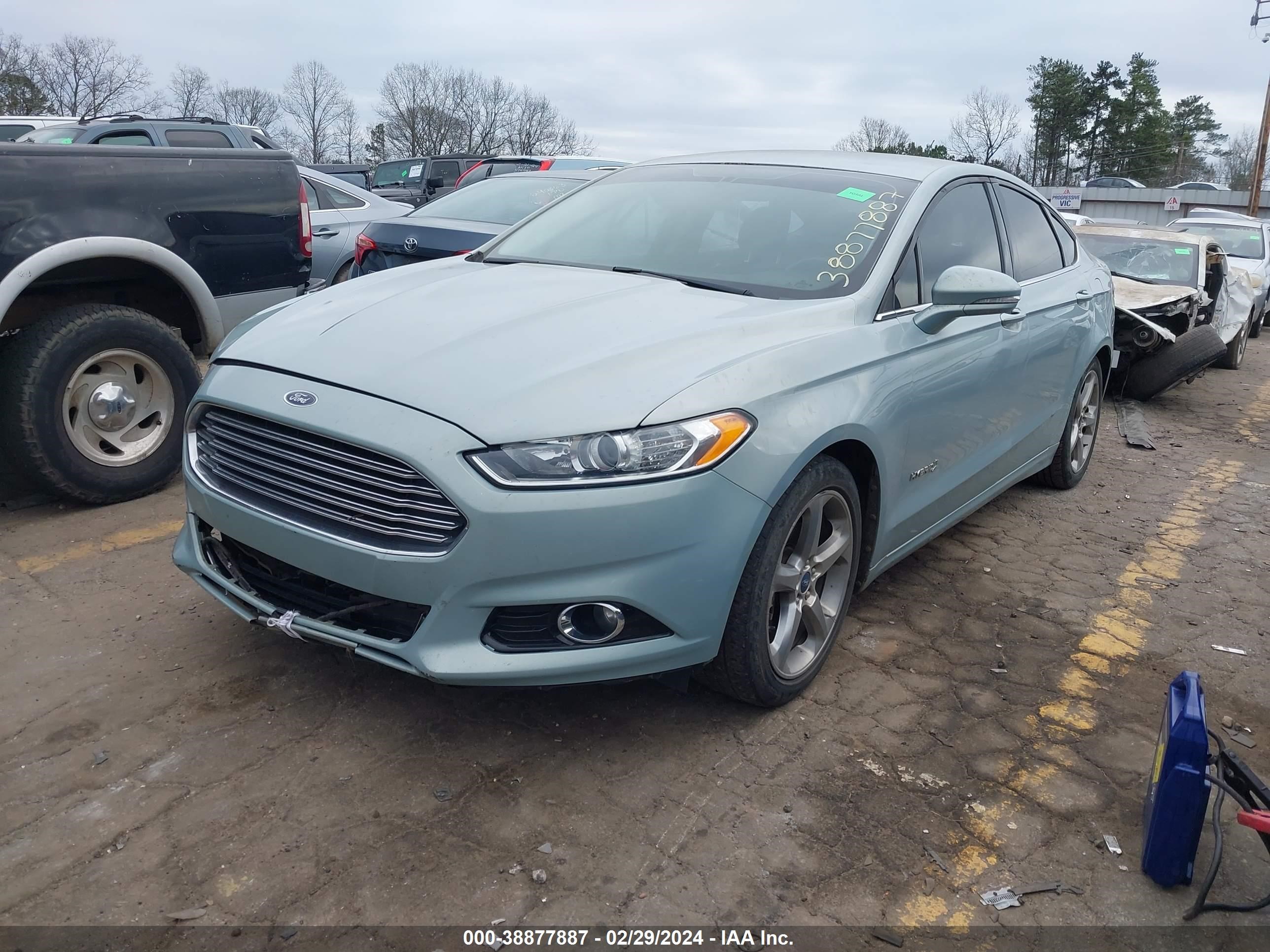 2013 Ford Fusion Hybrid Se vin: 3FA6P0LU0DR153249