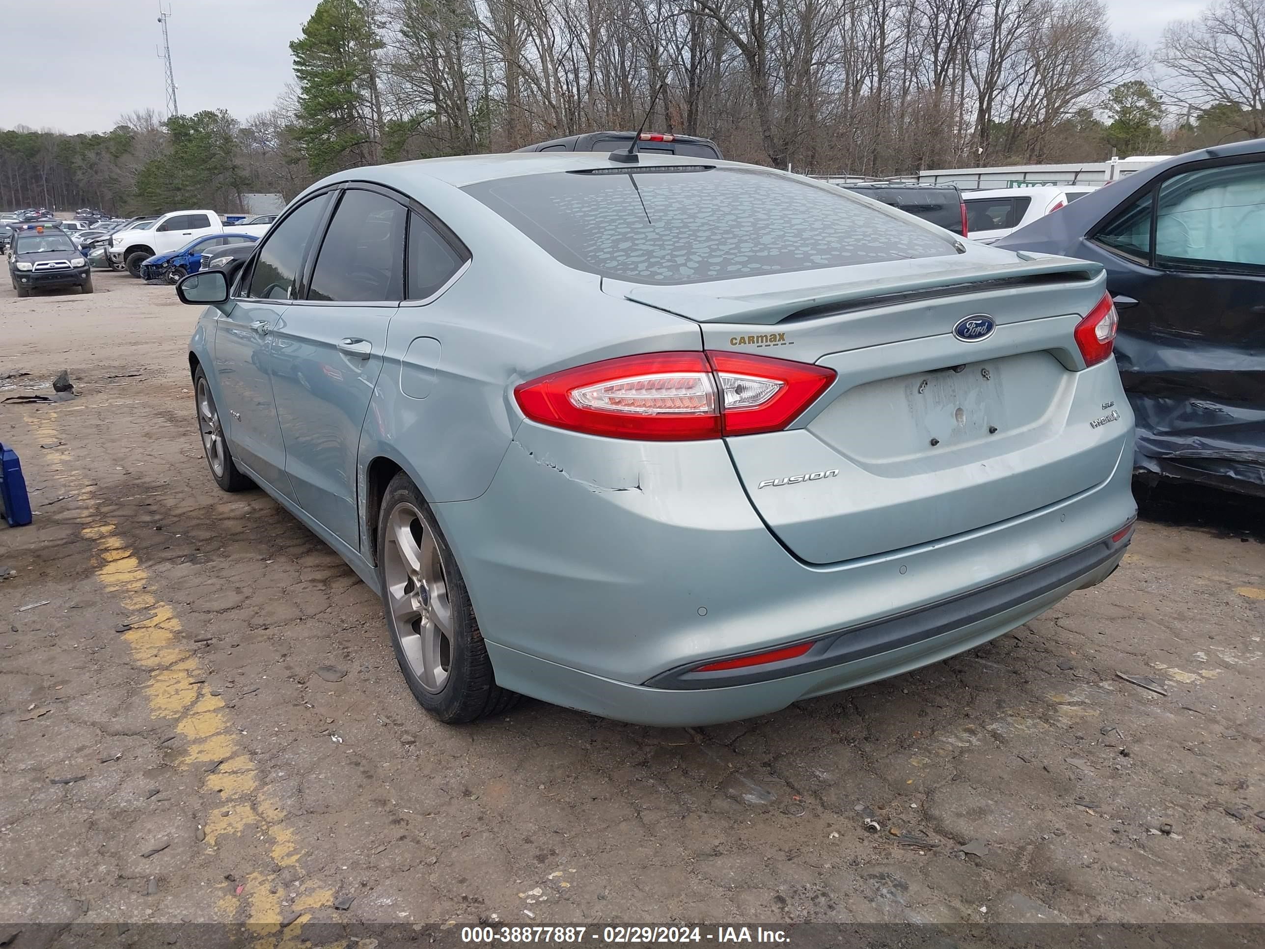 2013 Ford Fusion Hybrid Se vin: 3FA6P0LU0DR153249