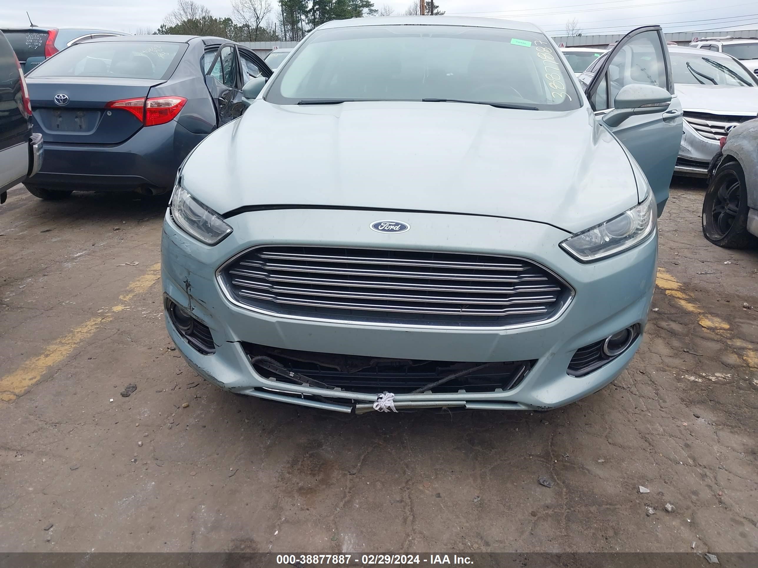 2013 Ford Fusion Hybrid Se vin: 3FA6P0LU0DR153249