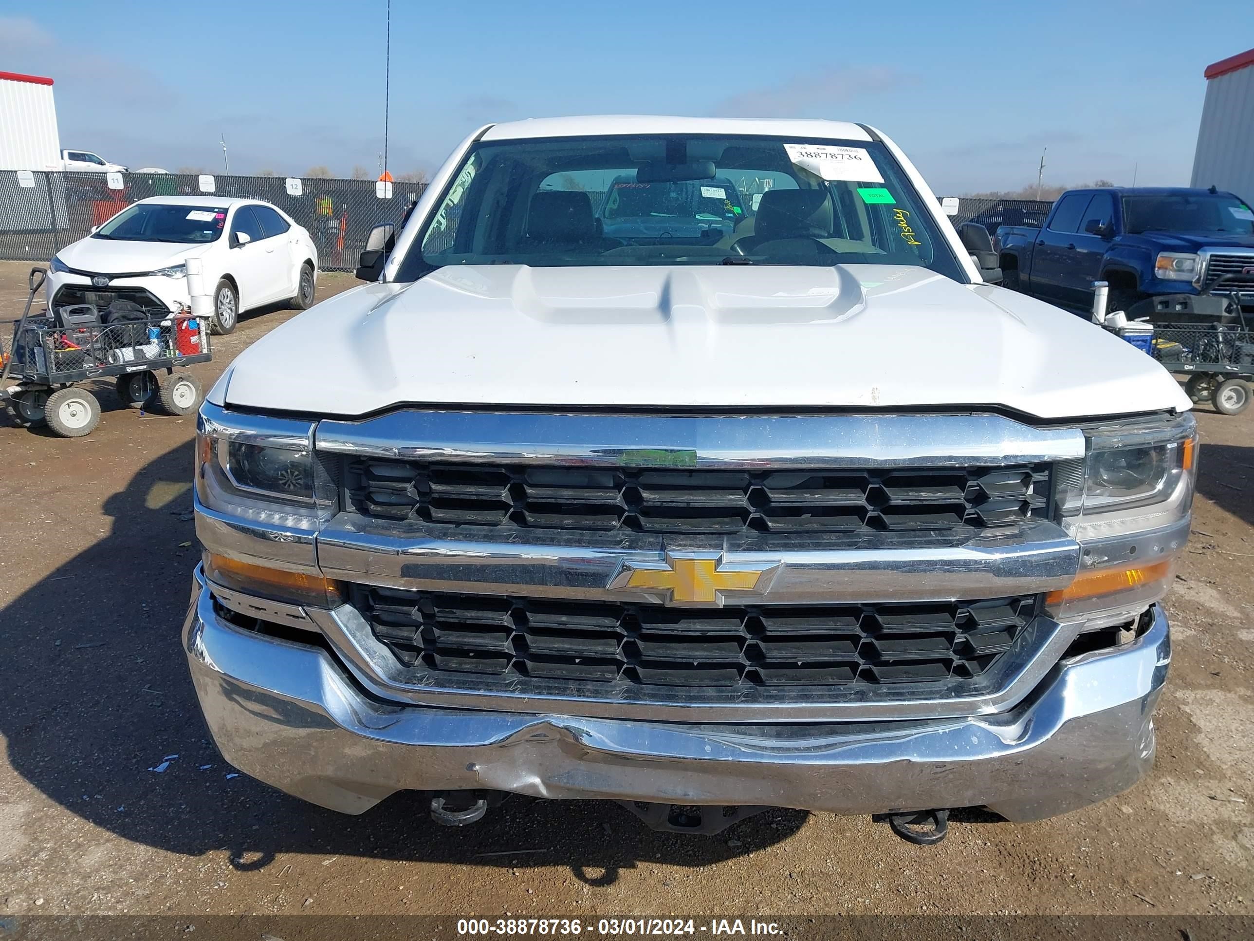 2016 Chevrolet Silverado 1500 Wt vin: 3GCUKNEC8GG328378