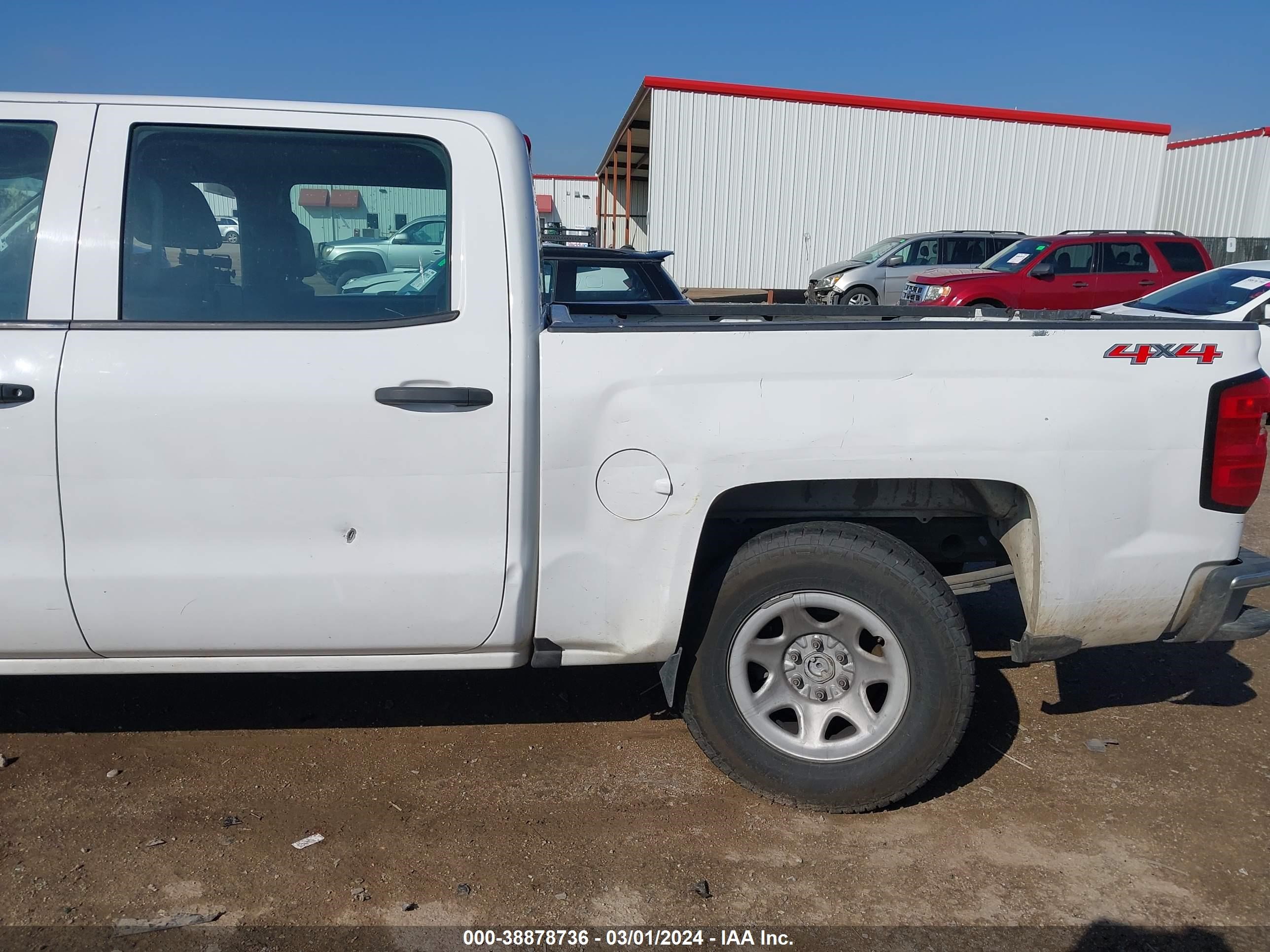 2016 Chevrolet Silverado 1500 Wt vin: 3GCUKNEC8GG328378